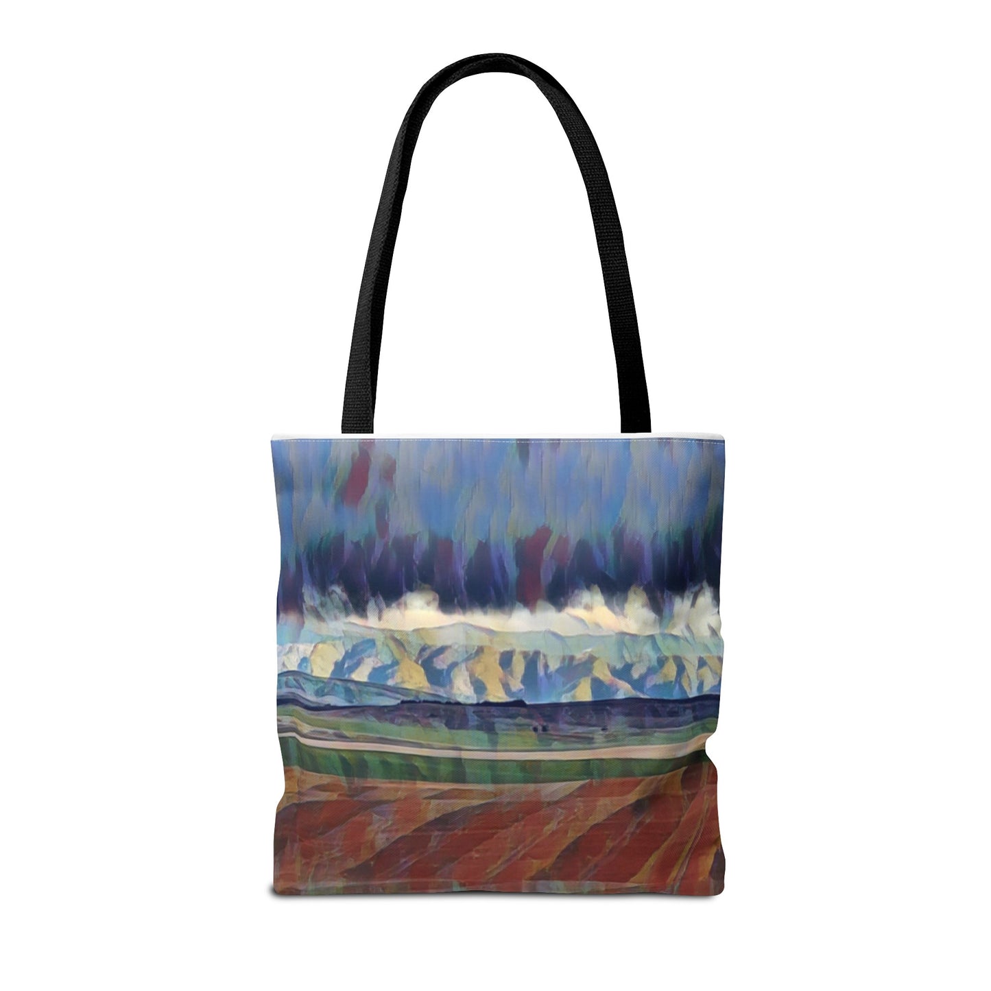 Tote Bag (AOP) ... On-The-Prairie .. "The Storm Is Brewing" ... Central Idaho: November 2023 ... Original Works ...