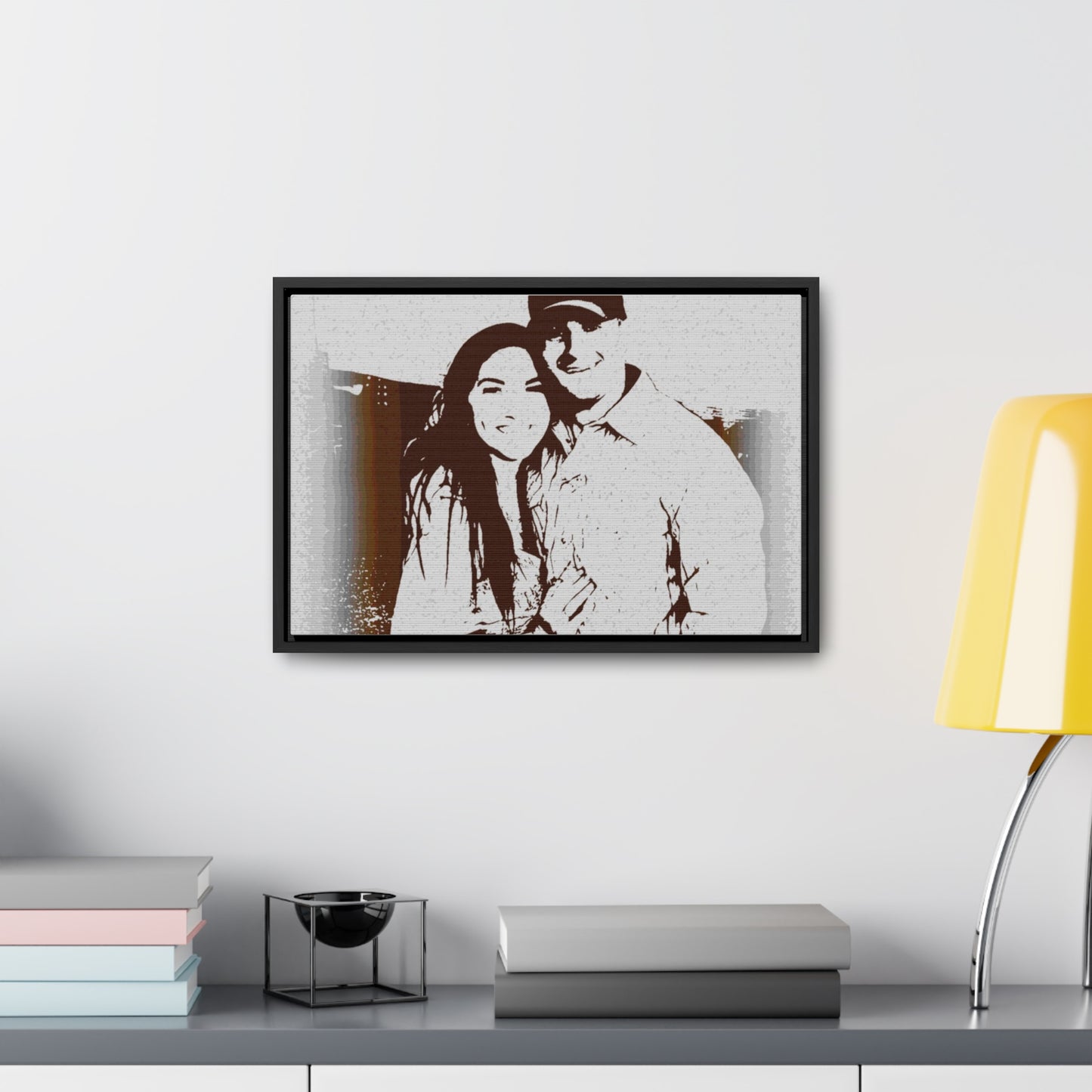 Gallery Canvas Wraps, Horizontal Frame ... "The Best Of Friends" ... Original Works ... December 2023 ... Central Idaho, USA.
