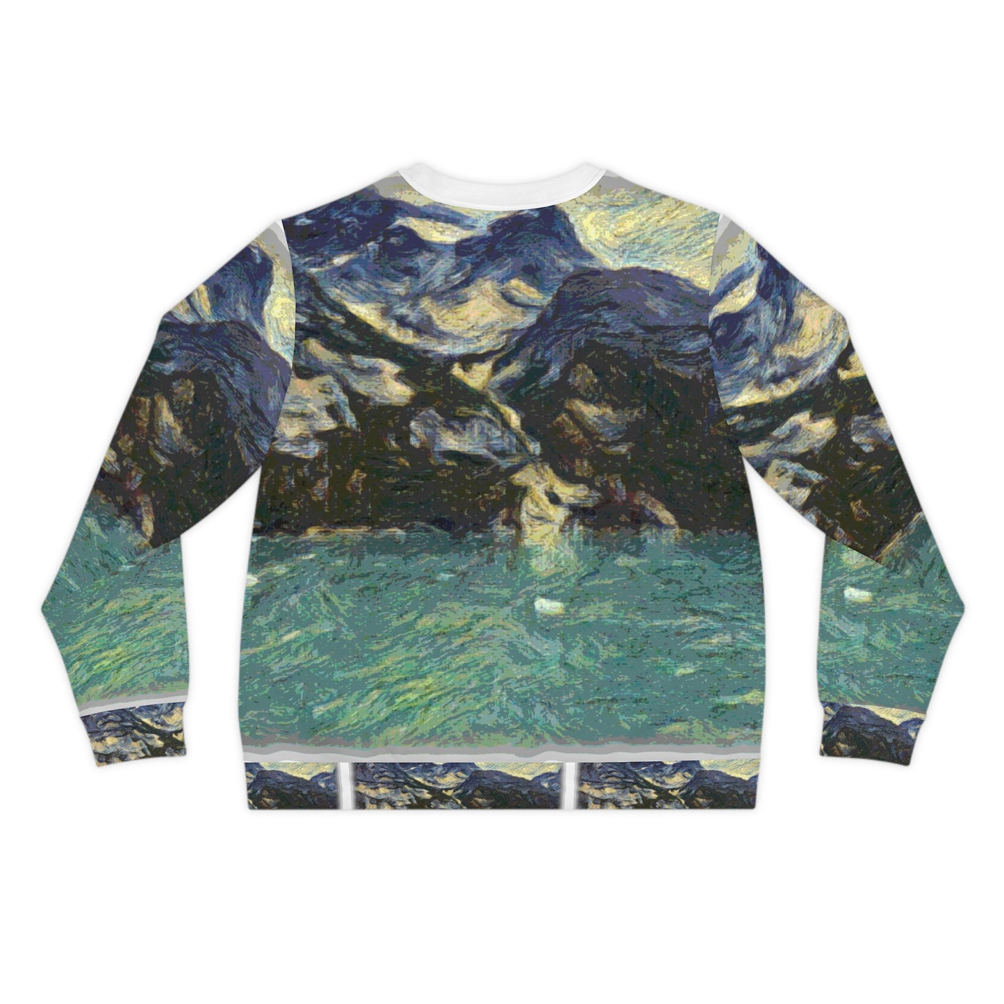 Lightweight Sweatshirt (AOP) ... Tracy Arm Fjord ... South Of Skagway, Alaska ... Summer: June 2024 ... Original Works ...