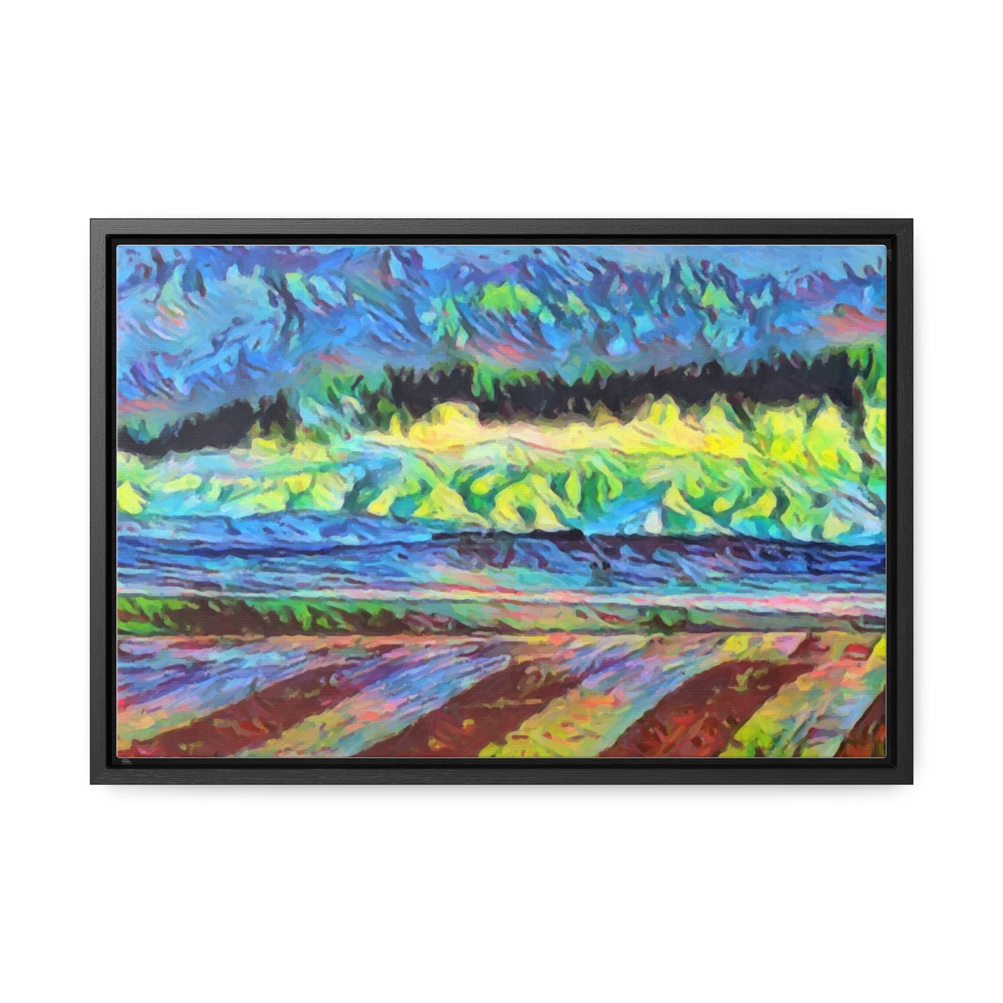 Gallery Canvas Wraps, Horizontal Frame ... On-The-Prairie .. "The Storm Is Brewing" ... Central Idaho: November 2023 ... Original Works ...