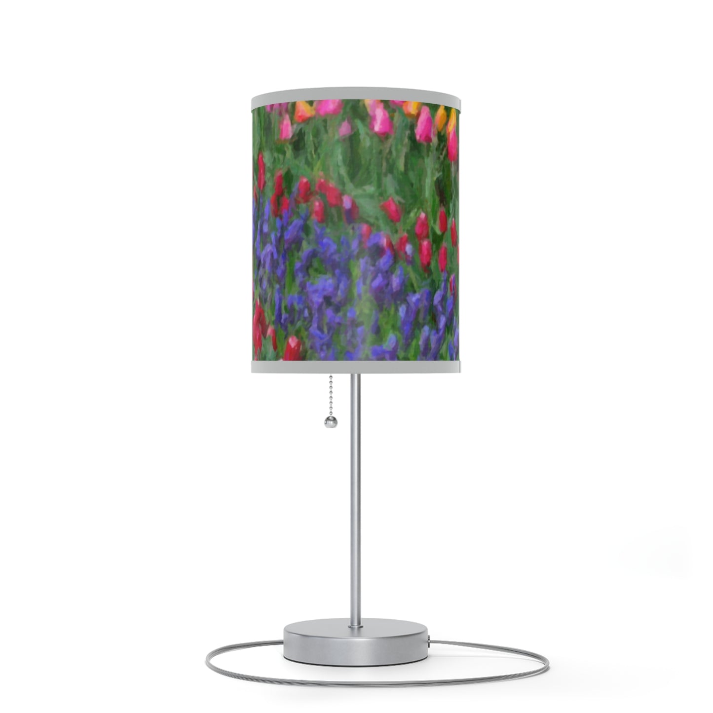 Lamp on a Stand, US|CA plug ... Skagit Valley Tulips ... Skagit Valley, Washington ... Family Archives ... Original Works ... Circa 1980's ...