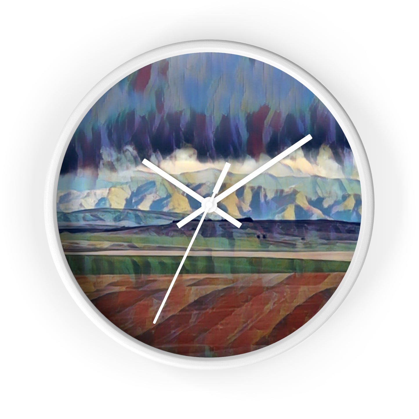 Wall Clock ... On-The-Prairie .. "The Storm Is Brewing" ... Central Idaho: November 2023 ... Original Works ...