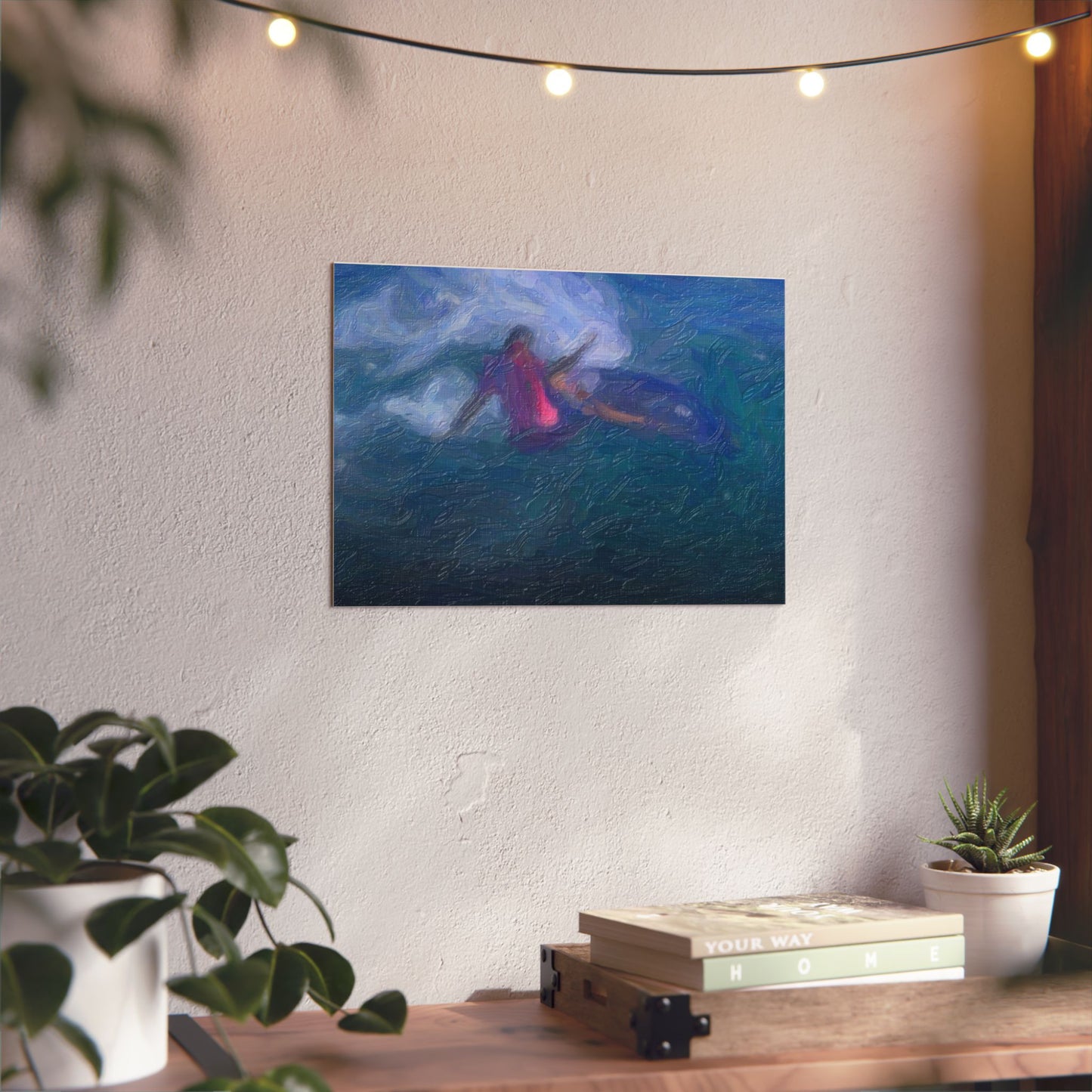 Aluminum Composite Panels ... Paris_2024_Surfing Competition-Tahiti_French-Polynesia .... 'Gabriel Medina World Campion Drops-In' ... Original Works ...