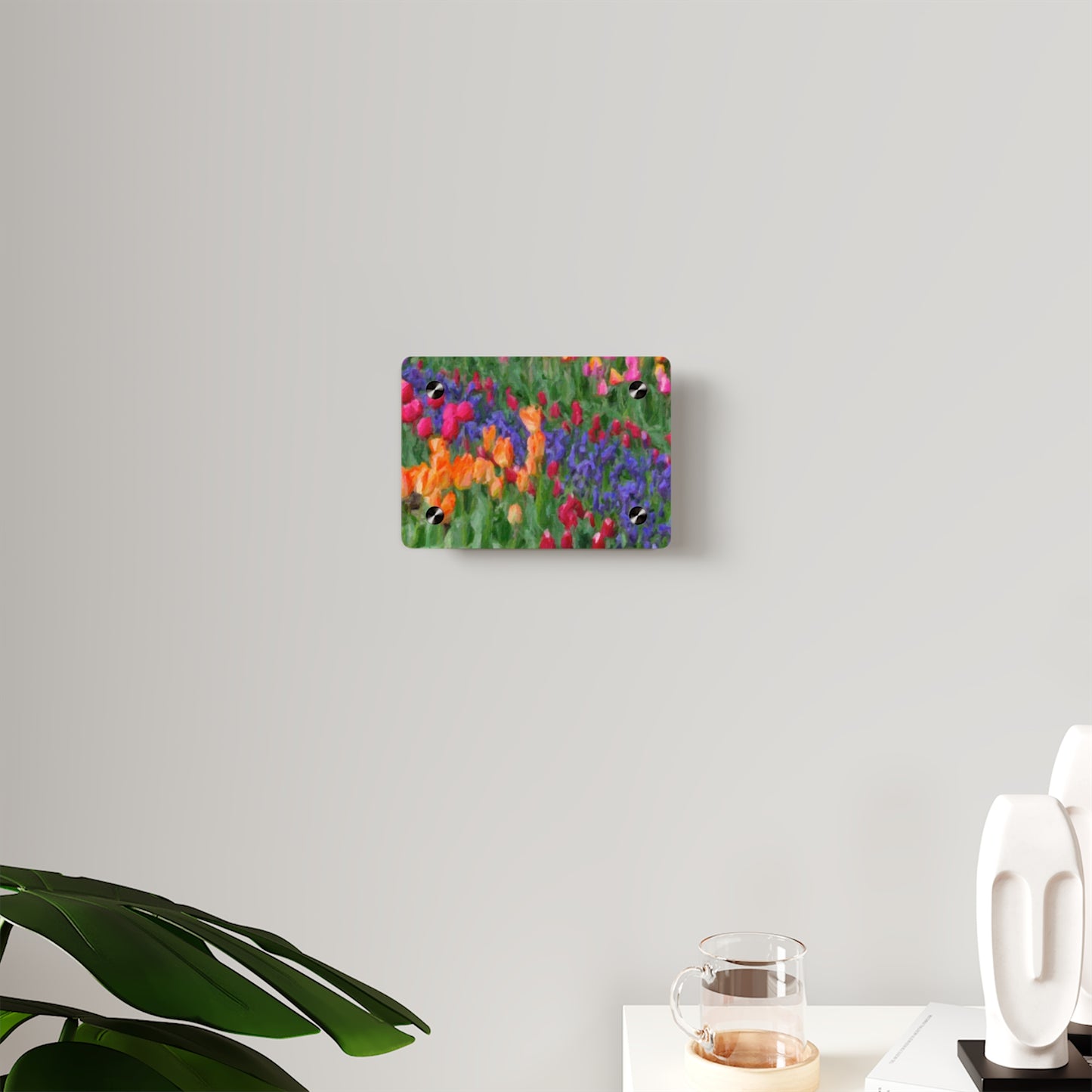 Acrylic Wall Art Panels ... Skagit Valley Tulips ... Skagit Valley, Washington ... Family Archives ... Original Works ... Circa 1980's ...