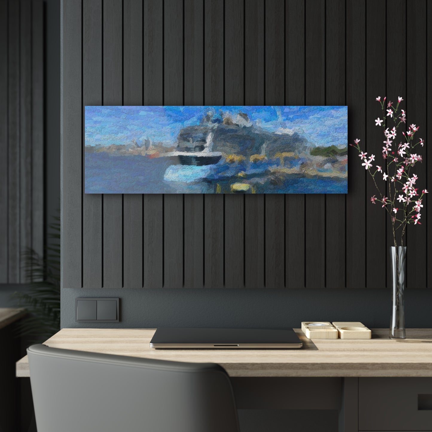Acrylic Prints ... Into Vancouver Harbor We Arrive: Celebrity Edge-Cruise ... Vancouver, British Columbia ... June 2024 ... Original Works