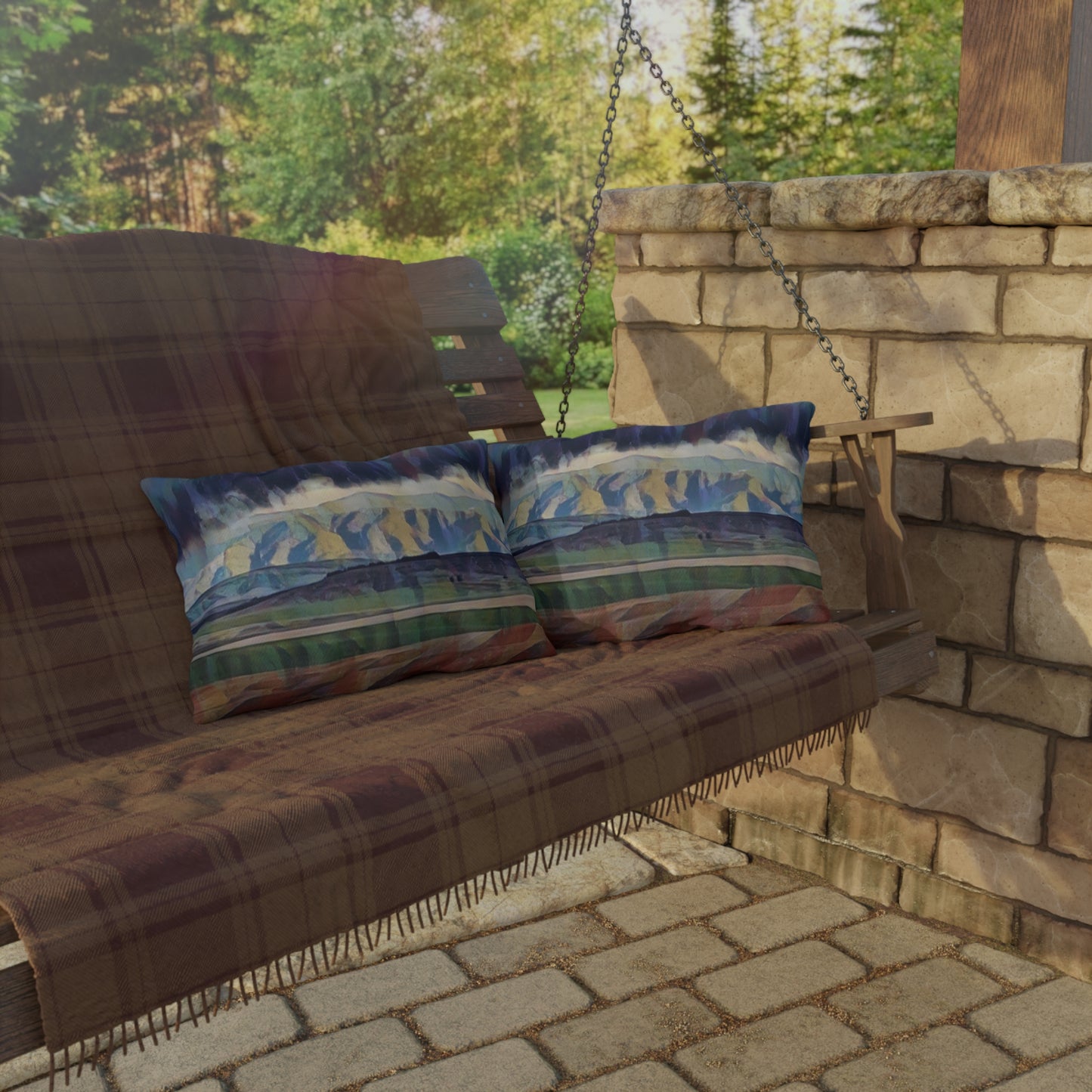 Outdoor Pillows ... On-The-Prairie .. "The Storm Is Brewing" ... Central Idaho: November 2023 ... Original Works  ...