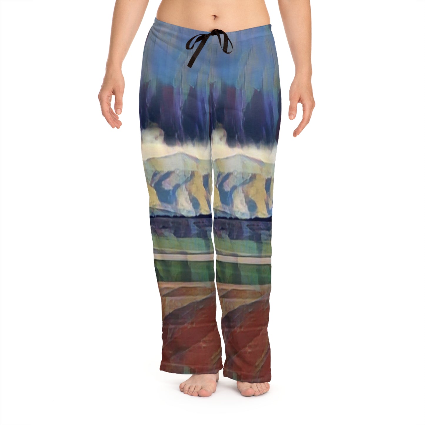 Women's Pajama Pants (AOP) ... On-The-Prairie .. "The Storm Is Brewing" ... Central Idaho: November 2023 ... Original Works ...