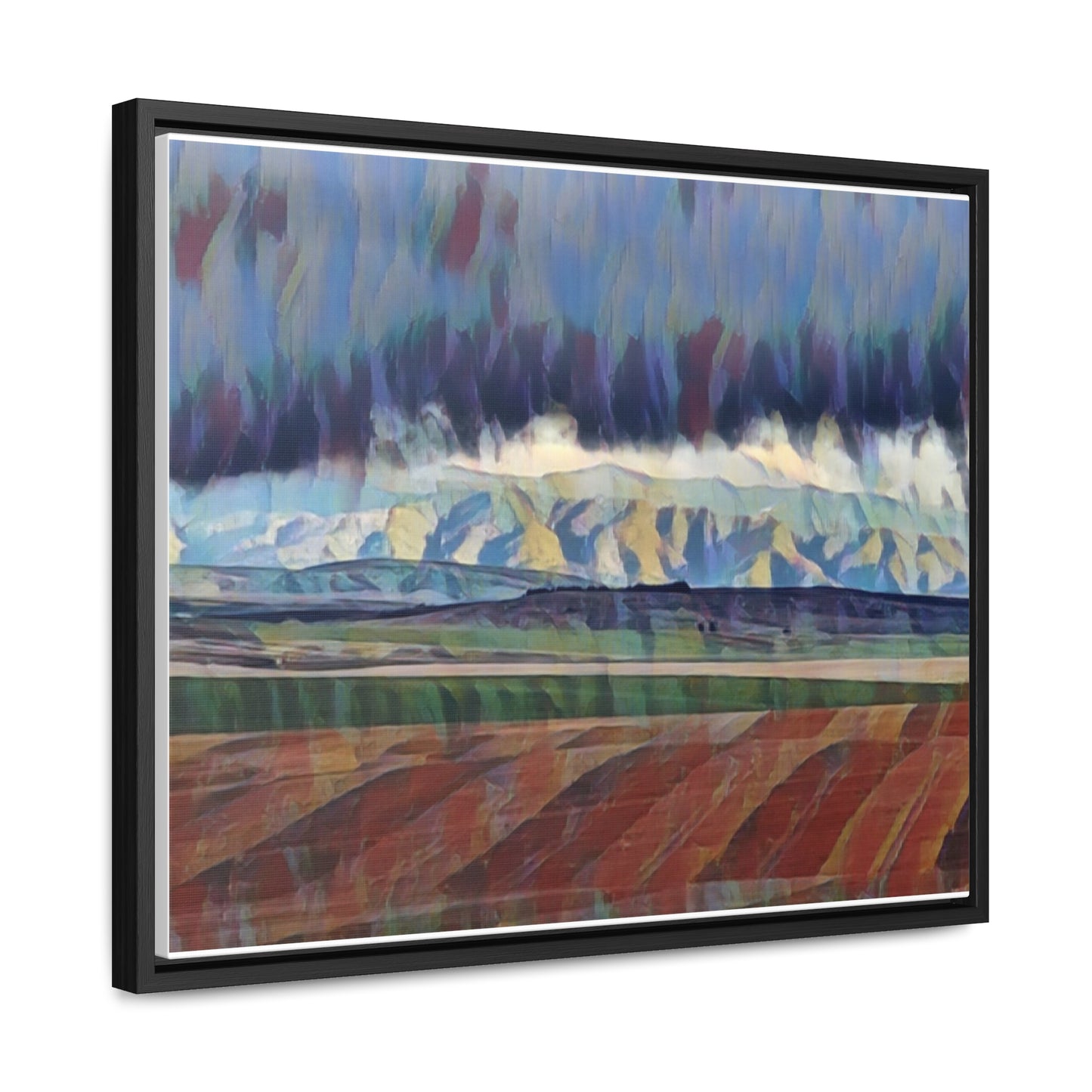 Gallery Canvas Wraps, Horizontal Frame ... On-The-Prairie .. "The Storm Is Brewing" ... Central Idaho: November 2023 ... Original Works ...