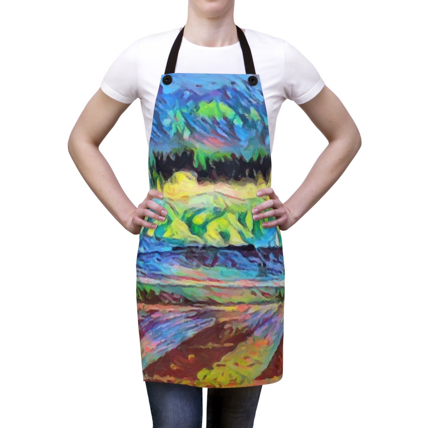 Apron (AOP) ... On-The-Prairie .. "The Storm Is Brewing" ... Central Idaho: November 2023 ... Original Works ...
