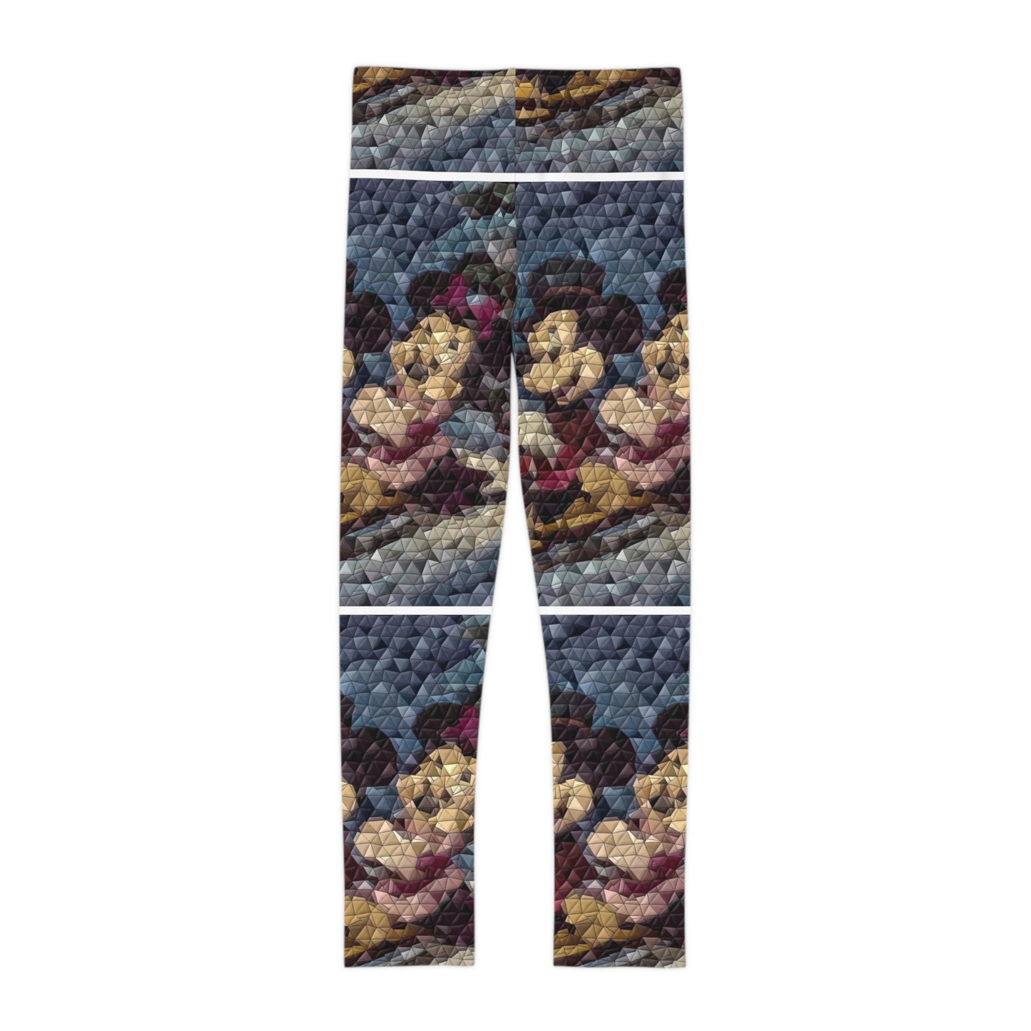 Kids Leggings (AOP) ... Mickey_N_Minnie Mouse & Pluto ... "A Winter Sleigh Ride" ... Original Works. Winter 2023 ...