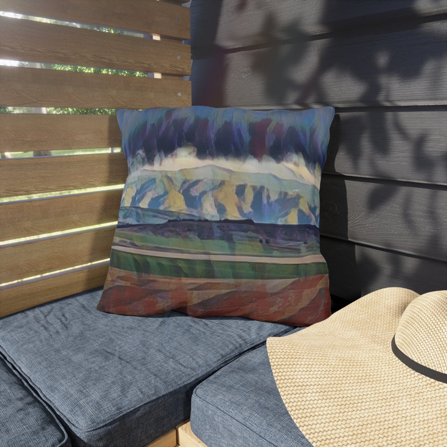 Outdoor Pillows ... On-The-Prairie .. "The Storm Is Brewing" ... Central Idaho: November 2023 ... Original Works  ...