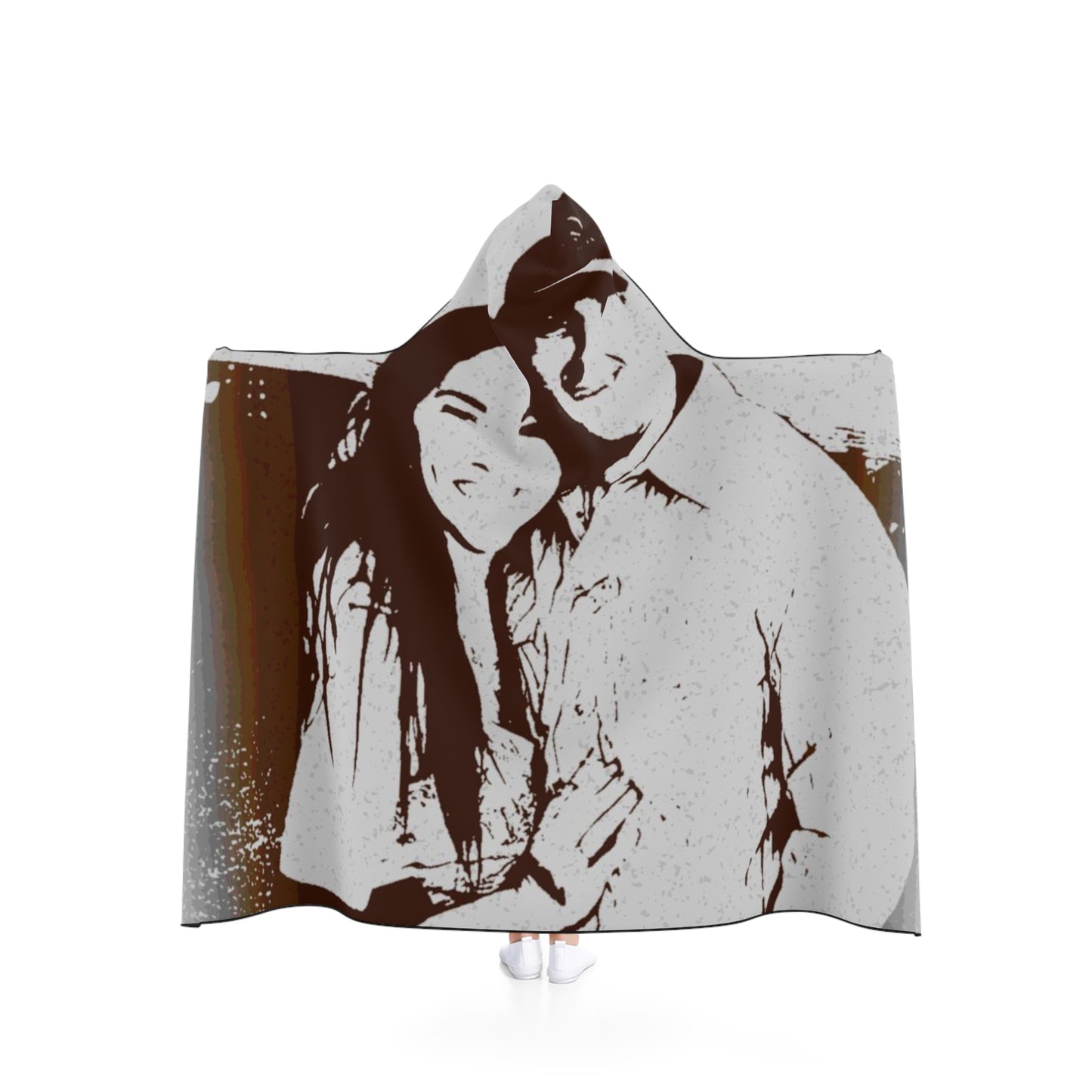 Hooded Blanket ... "The Best Of Friends" ... Original Works ... December 2023 ... Central Idaho, USA.