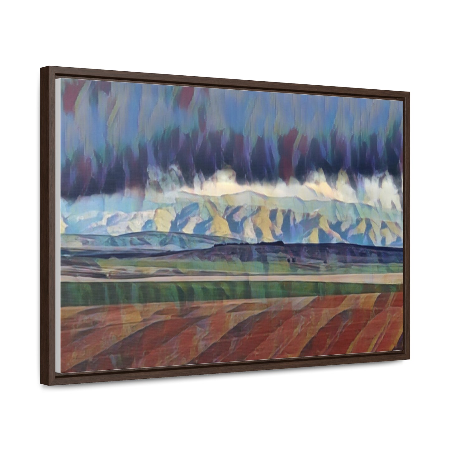 Gallery Canvas Wraps, Horizontal Frame ... On-The-Prairie .. "The Storm Is Brewing" ... Central Idaho: November 2023 ... Original Works ...
