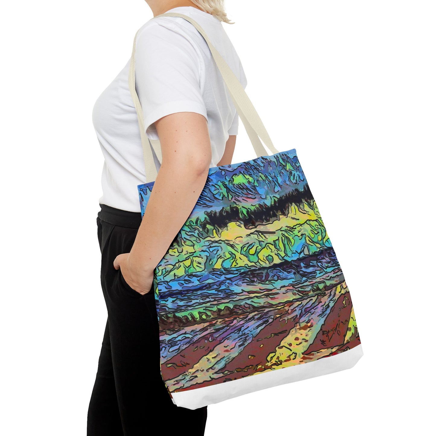 Tote Bag (AOP) ... On-The-Prairie .. "The Storm Is Brewing" ... Central Idaho: November 2023 ... Original Works ...