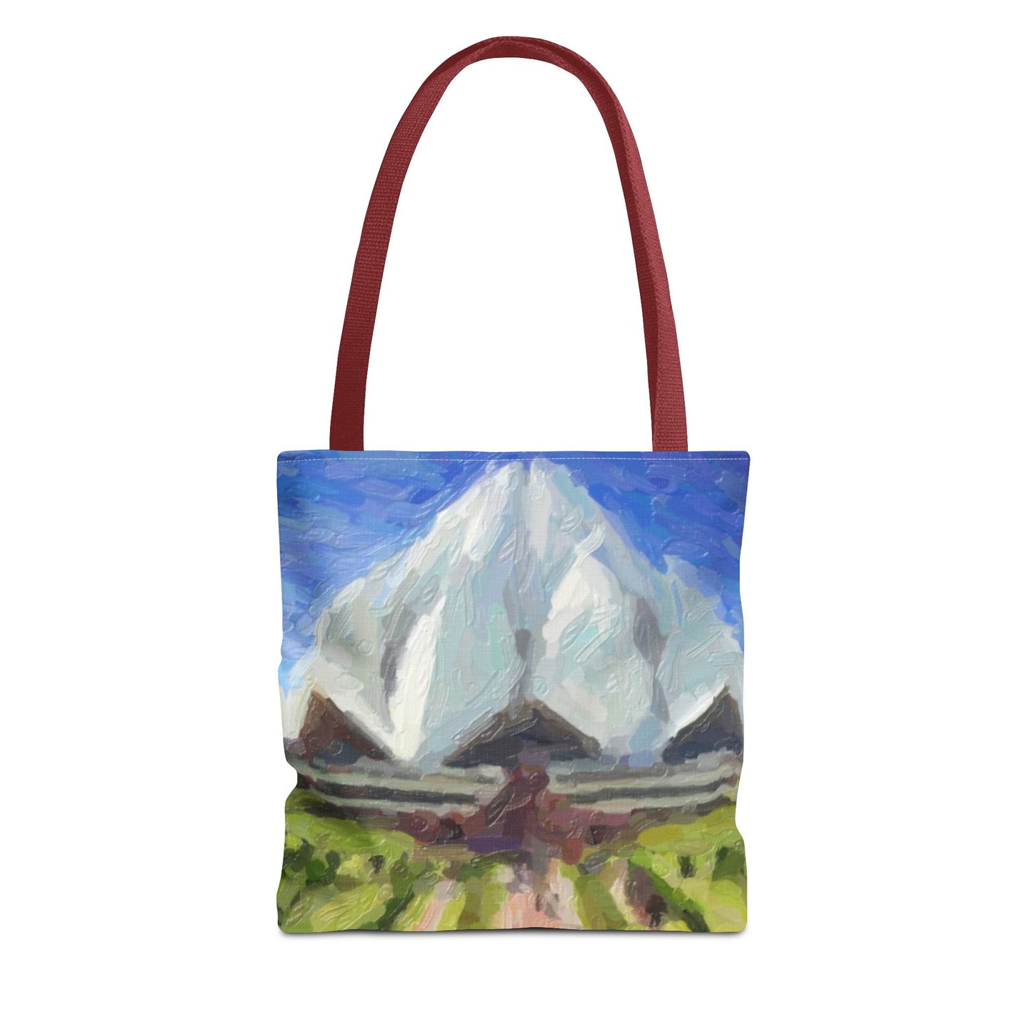 Tote Bag (AOP) ... Bahai'i-House-Of-Worship ... "New Delhi's World-Famous Lotus Temple" ... Original Works ... Delhi, India: Circa 2003-2007 ...