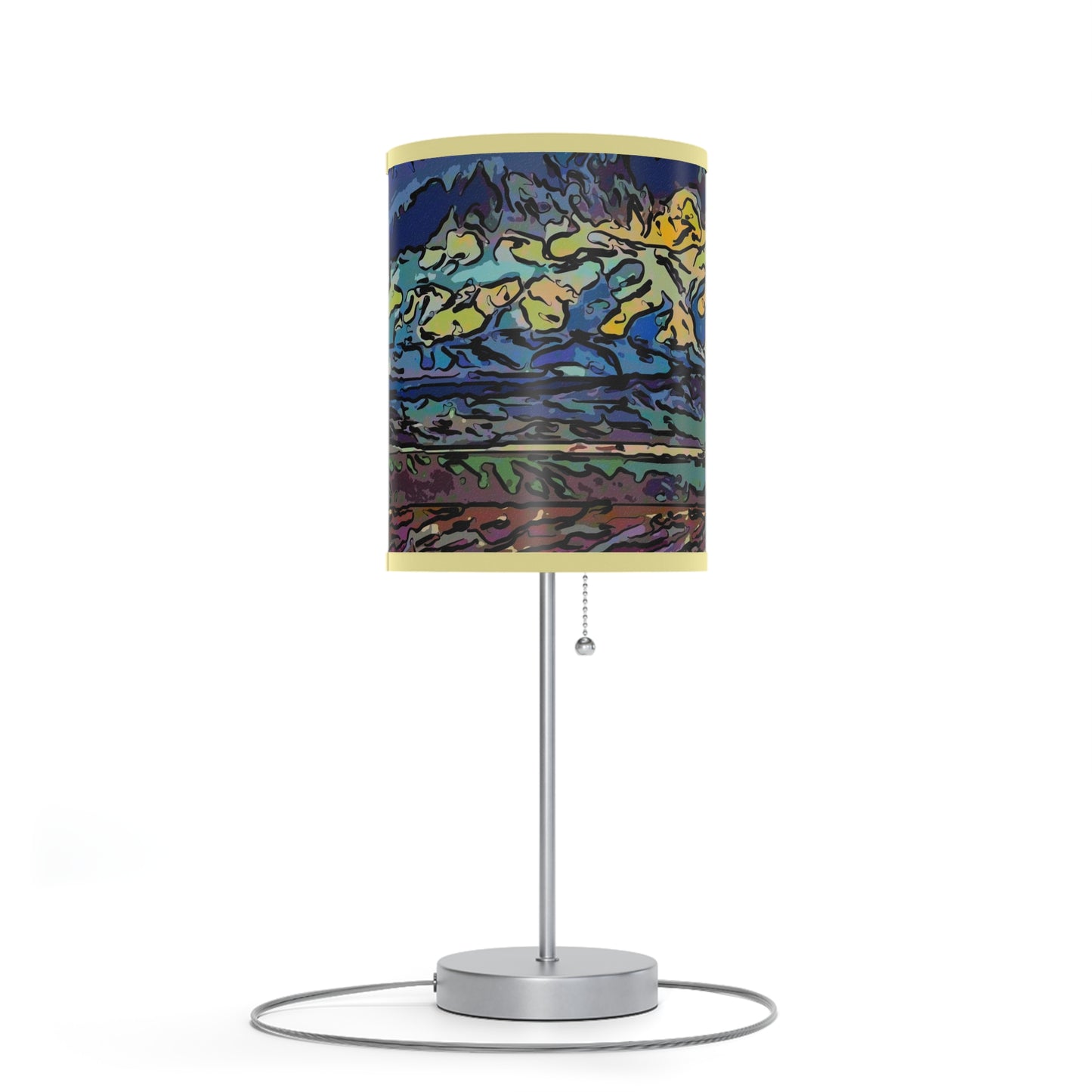 Lamp on a Stand, US|CA plug ...  On-The-Prairie .. "The Storm Is Brewing" ... Central Idaho: November 2023 ... Original Works ...