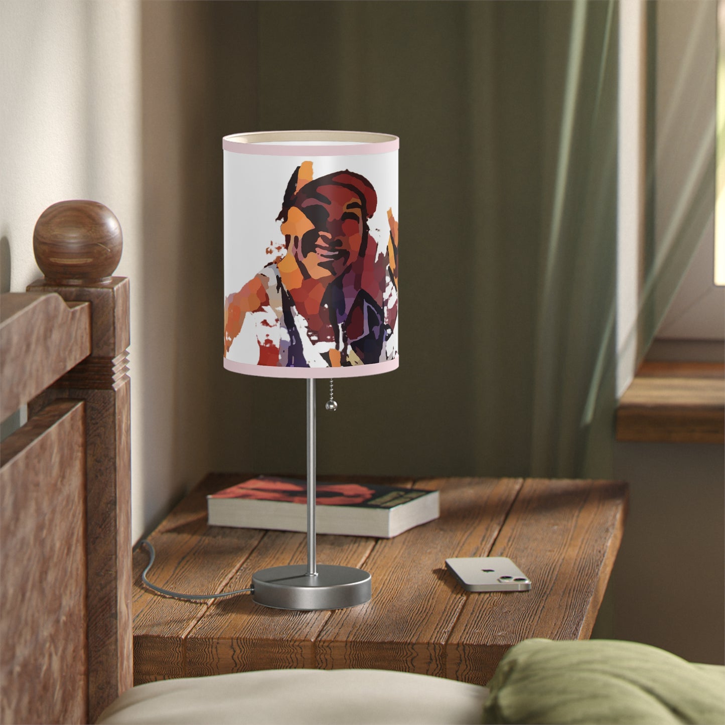 Lamp on a Stand, US|CA plug ... "The Best Of Friends" ... Original Works ... December 2023 ... Central Idaho, USA.