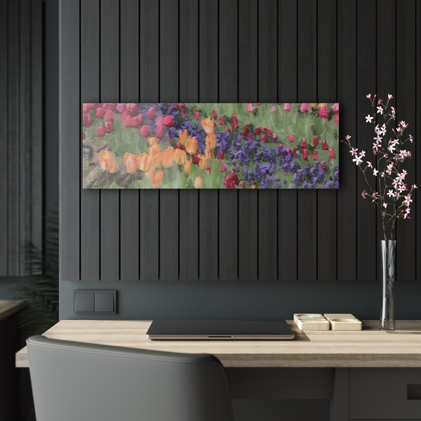 Acrylic Prints ... Skagit Valley Tulips ... Skagit Valley, Washington ... Family Archives ... Original Works ... Circa 1980's ...