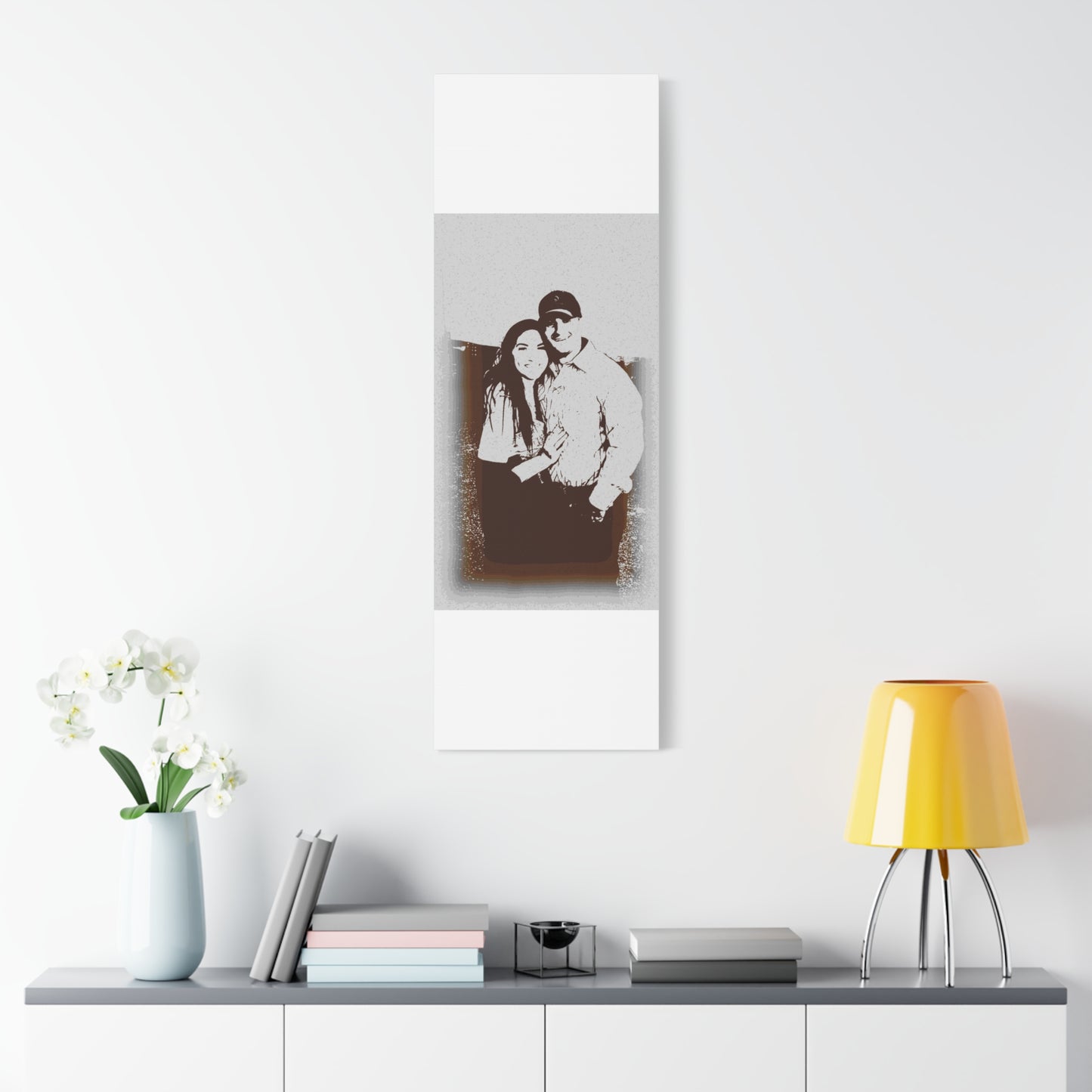 Matte Canvas, Stretched, 1.25" ... "The Best Of Friends" ... Original Works ... December 2023 ... Central Idaho, USA.