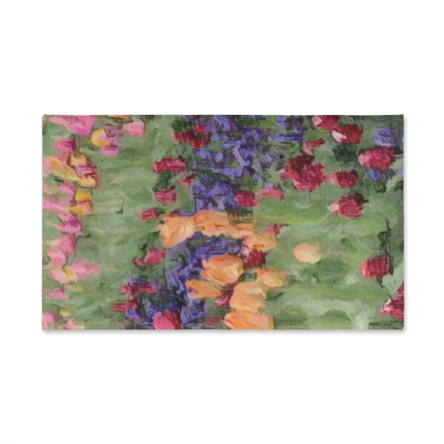 Hand Towel ... Skagit Valley Tulips ... Skagit Valley, Washington ... Family Archives ... Original Works ... Circa 1980's ...