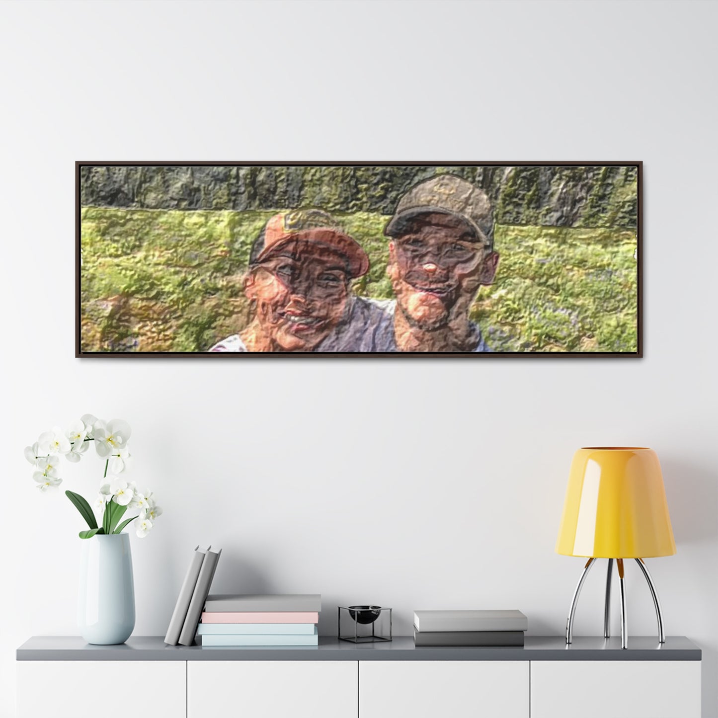 Gallery Canvas Wraps, Horizontal Frame ... "The Best Of Friends" ... Original Works ... December 2023 ... Central Idaho, USA.