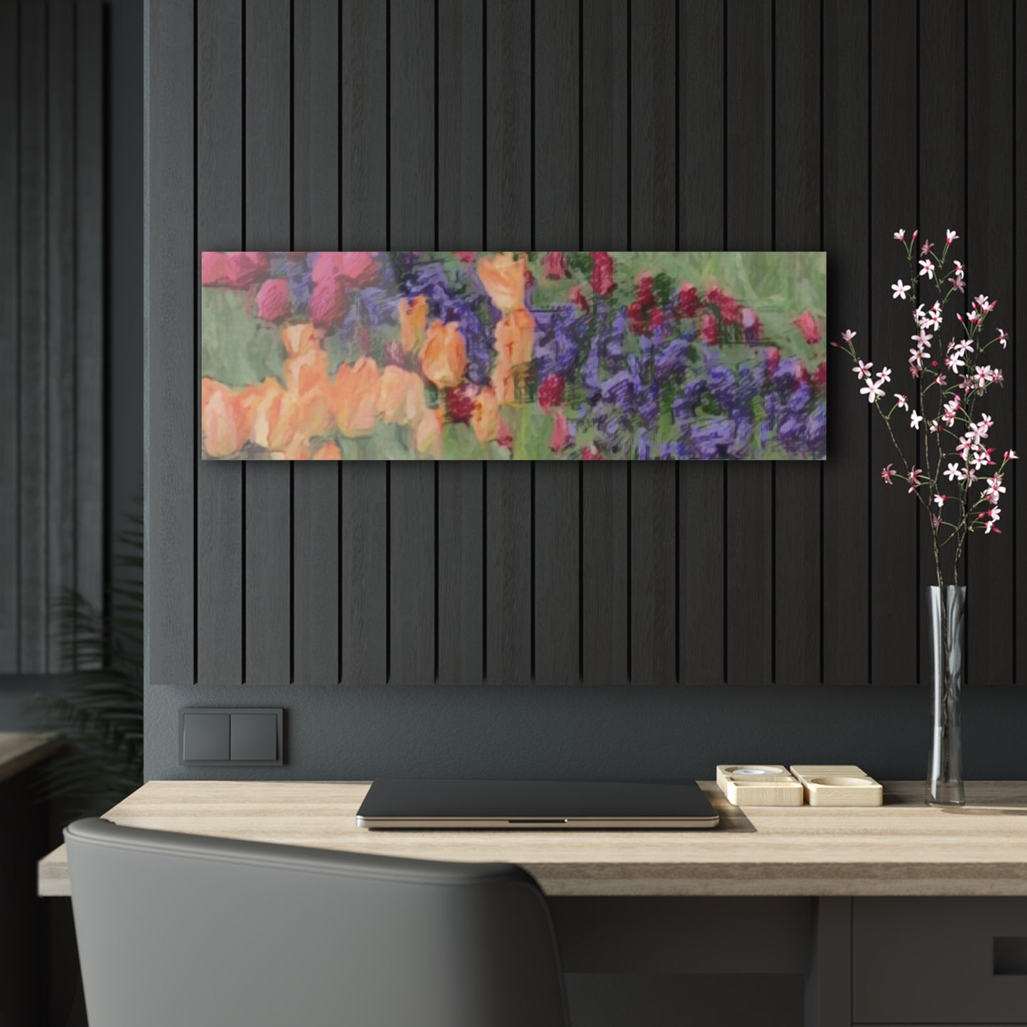 Acrylic Prints ... Skagit Valley Tulips ... Skagit Valley, Washington ... Family Archives ... Original Works ... Circa 1980's ...