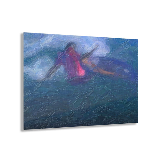 Acrylic Prints ... Paris_2024_Surfing Competition-Tahiti_French-Polynesia .... 'Gabriel Medina World Campion Drops-In' ... Original Works ...