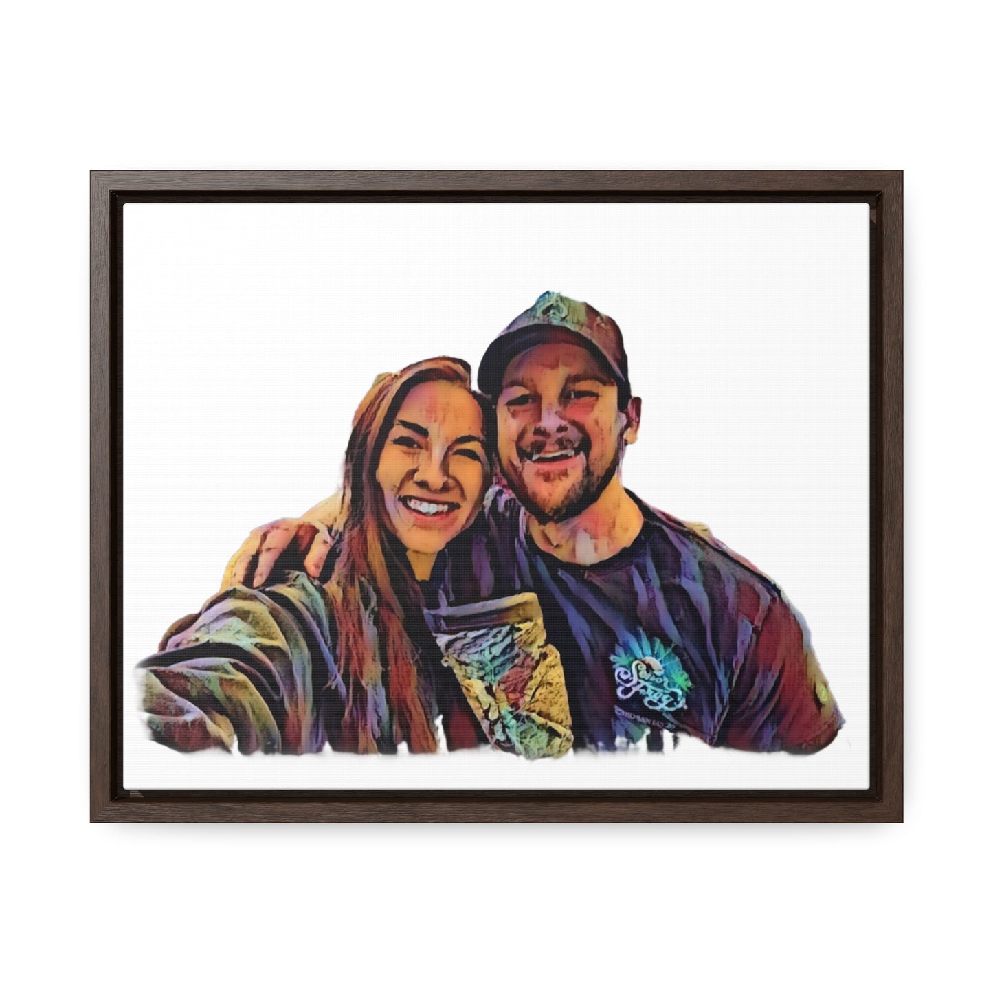 Gallery Canvas Wraps, Horizontal Frame ... "The Best Of Friends" ... Original Works ... December 2023 ... Central Idaho, USA.