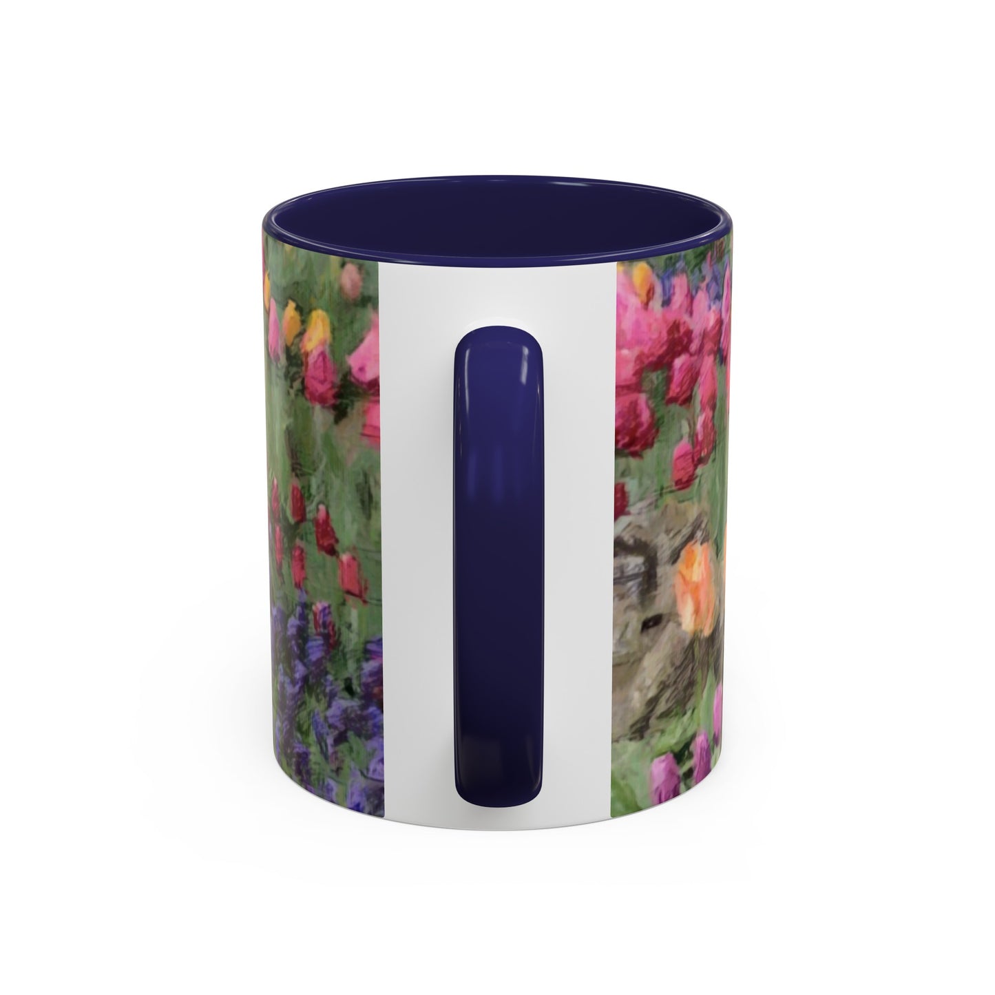 Accent Coffee Mug (11, 15oz) ... Skagit Valley Tulips ... Skagit Valley, Washington ... Family Archives ... Original Works ... Circa 1980's ...