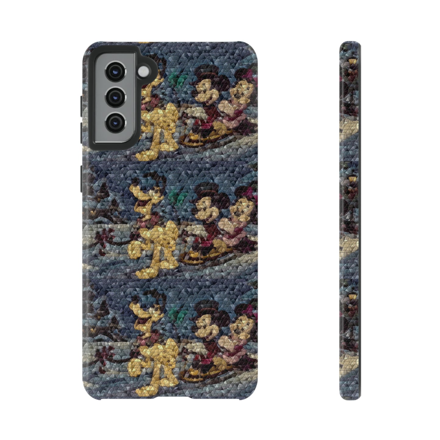 Tough Cases ... Mickey_N_Minnie Mouse & Pluto ... "A Winter Sleigh Ride" ... Original Works. Winter 2023 ...