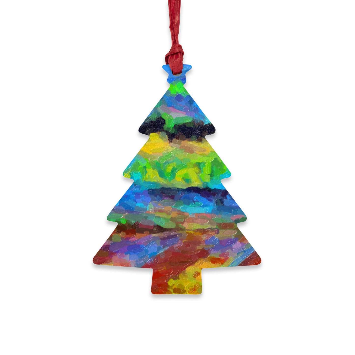 Wooden Ornaments ... On-The-Prairie .. "The Storm Is Brewing" ... Central Idaho: November 2023 ... Original Works  ...