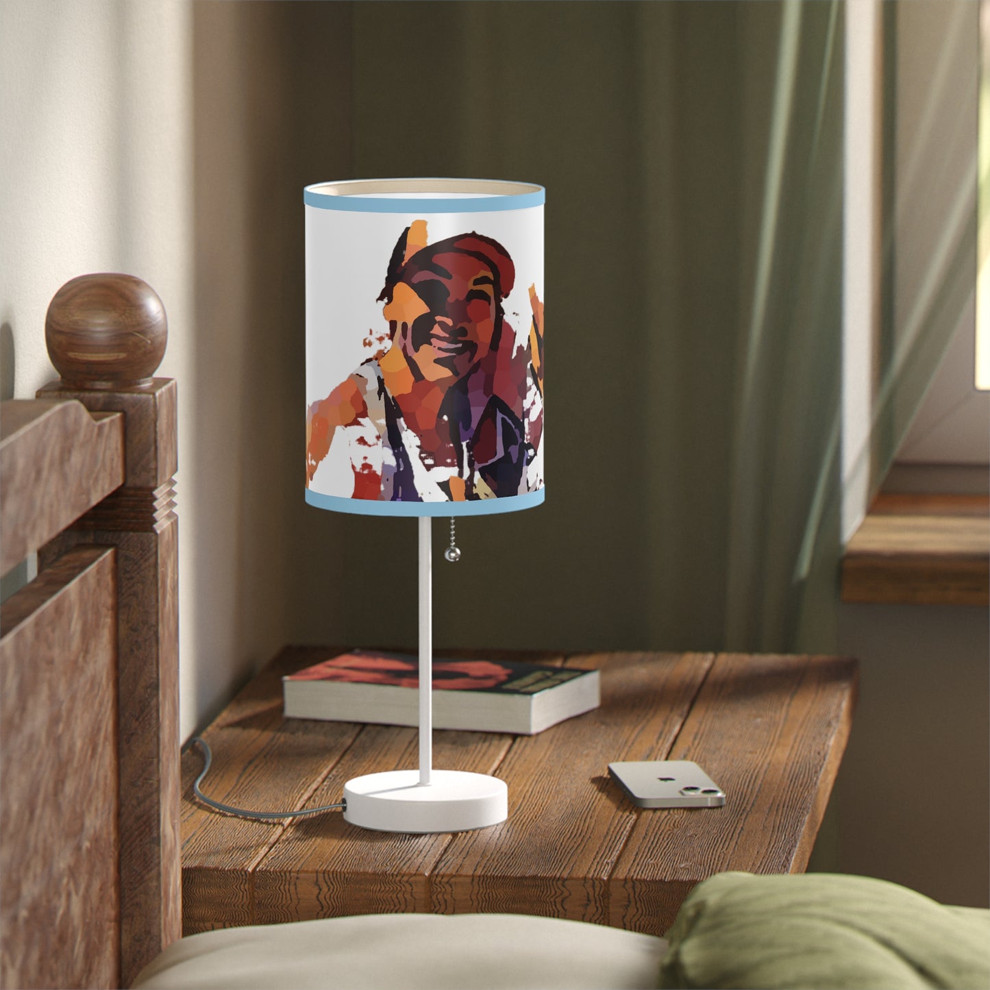 Lamp on a Stand, US|CA plug ... "The Best Of Friends" ... Original Works ... December 2023 ... Central Idaho, USA.