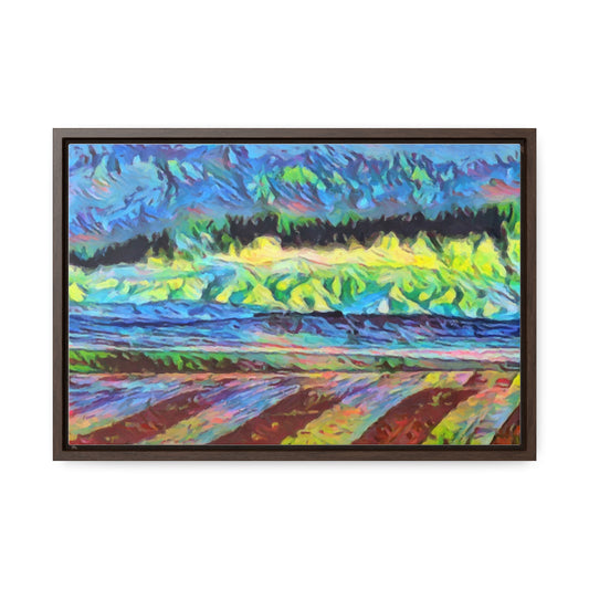 Gallery Canvas Wraps, Horizontal Frame ... On-The-Prairie .. "The Storm Is Brewing" ... Central Idaho: November 2023 ... Original Works ...