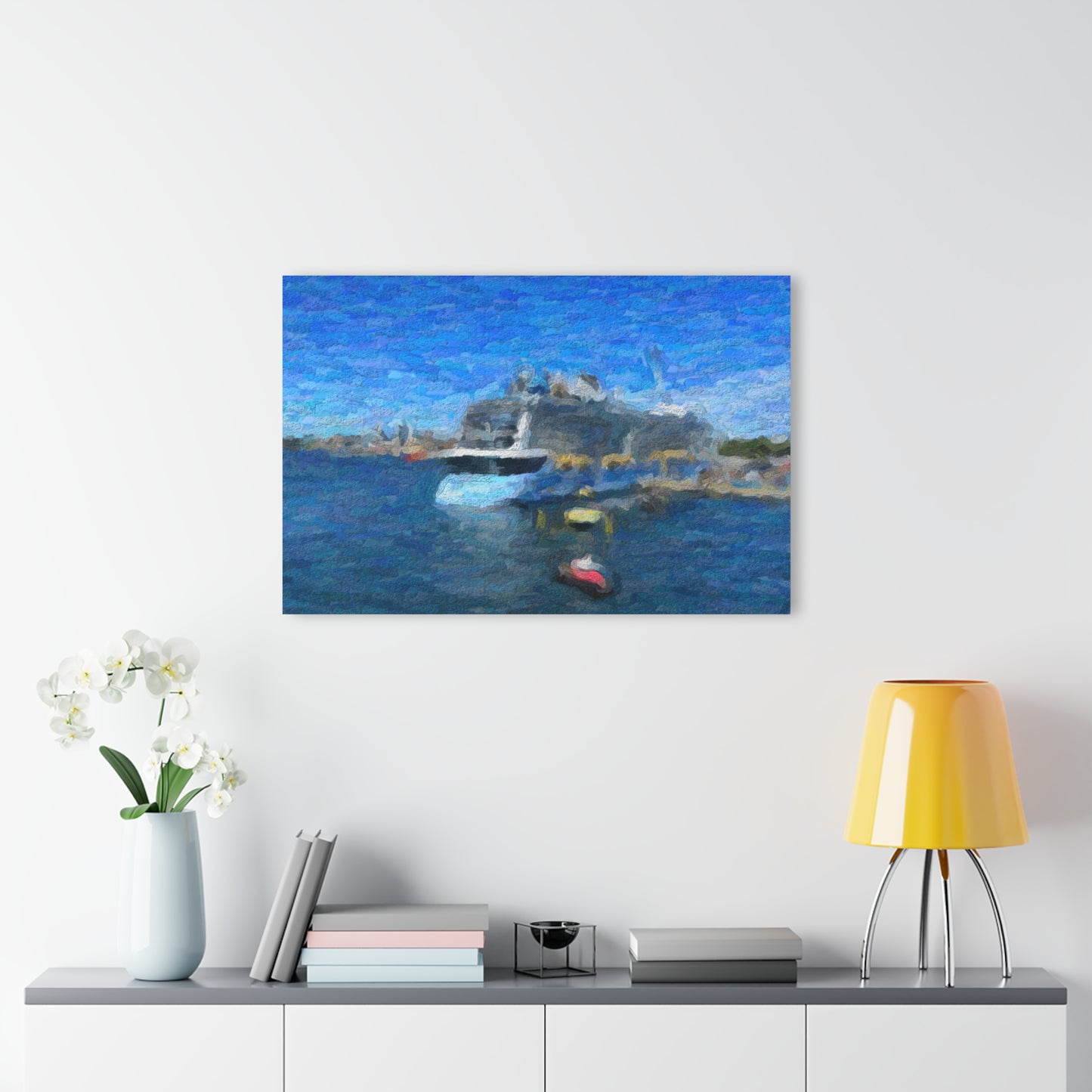 Acrylic Prints (French Cleat Hanging) ... Into Vancouver Harbor We Arrive: Celebrity Edge-Cruise ... Vancouver, British Columbia ... June 2024 ... Original Works