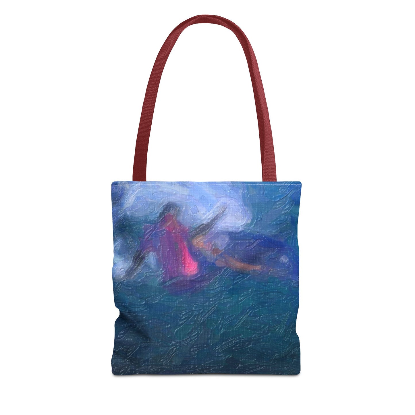 Tote Bag (AOP) ... Paris_2024_Surfing Competition-Tahiti_French-Polynesia .... 'Gabriel Medina World Campion Drops-In' ... Original Works ...