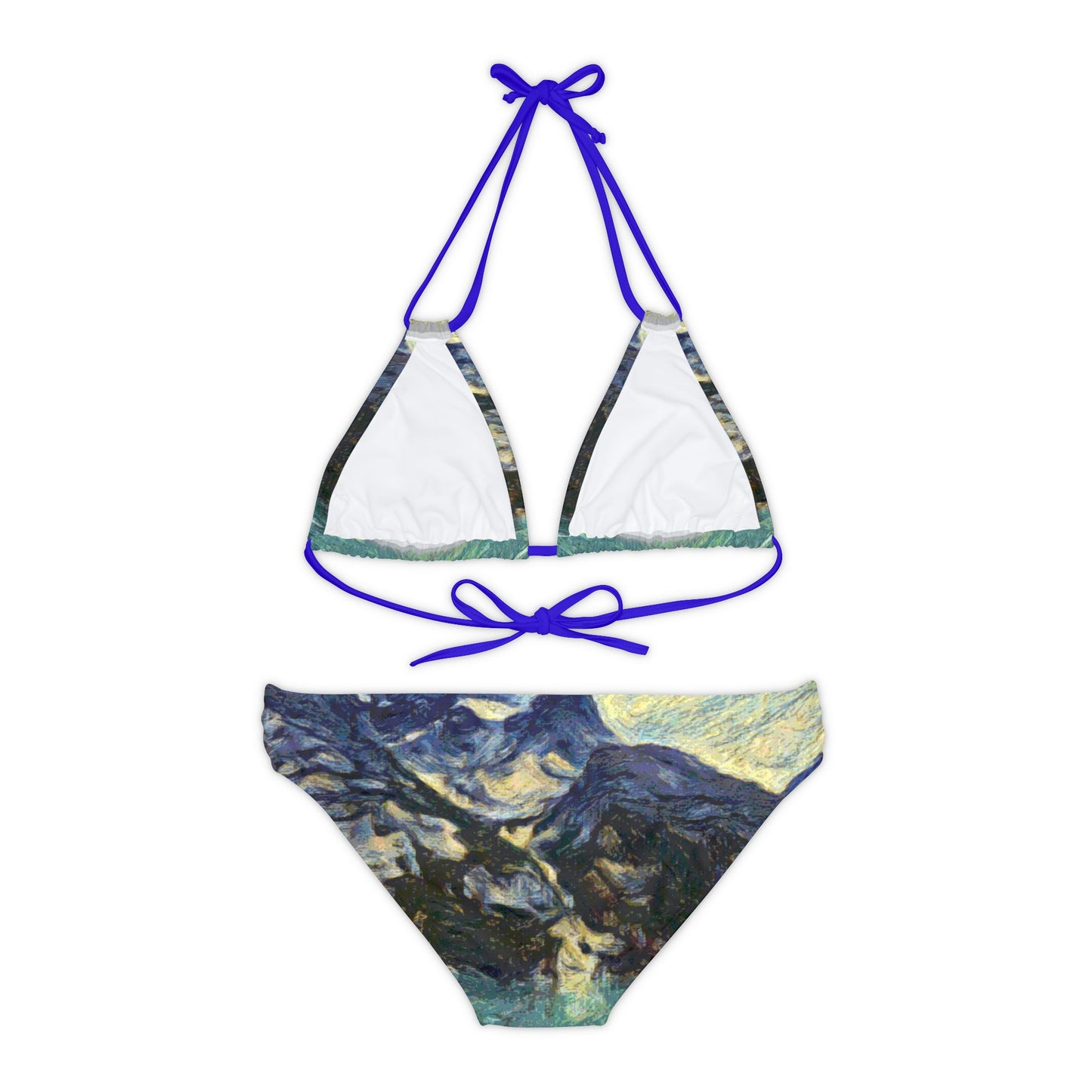 Strappy Bikini Set (AOP) ... Tracy Arm Fjord ... South Of Skagway, Alaska ... Summer: June 2024 ... Original Works ...