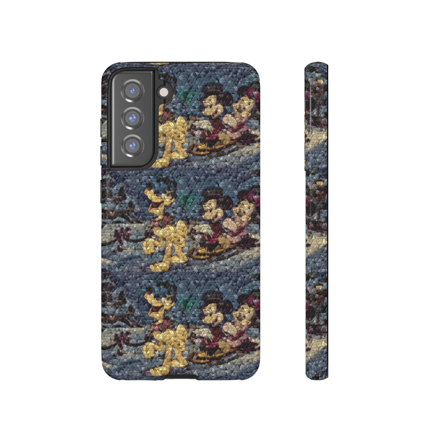 Tough Cases ... Mickey_N_Minnie Mouse & Pluto ... "A Winter Sleigh Ride" ... Original Works. Winter 2023 ...