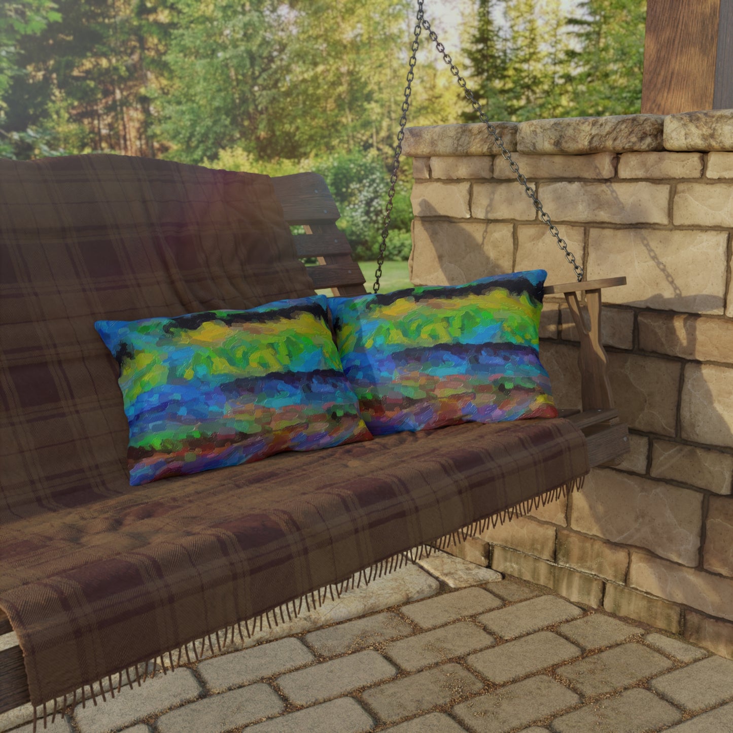 Outdoor Pillows ... On-The-Prairie .. "The Storm Is Brewing" ... Central Idaho: November 2023 ... Original Works  ...