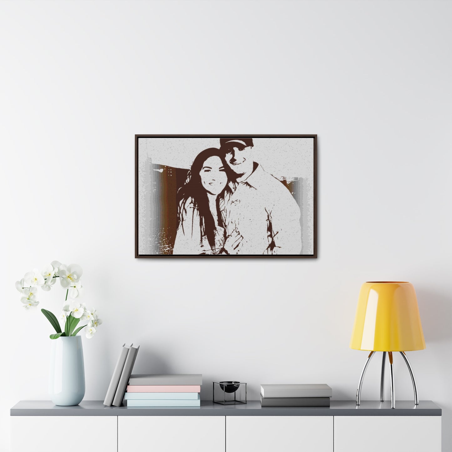 Gallery Canvas Wraps, Horizontal Frame ... "The Best Of Friends" ... Original Works ... December 2023 ... Central Idaho, USA.