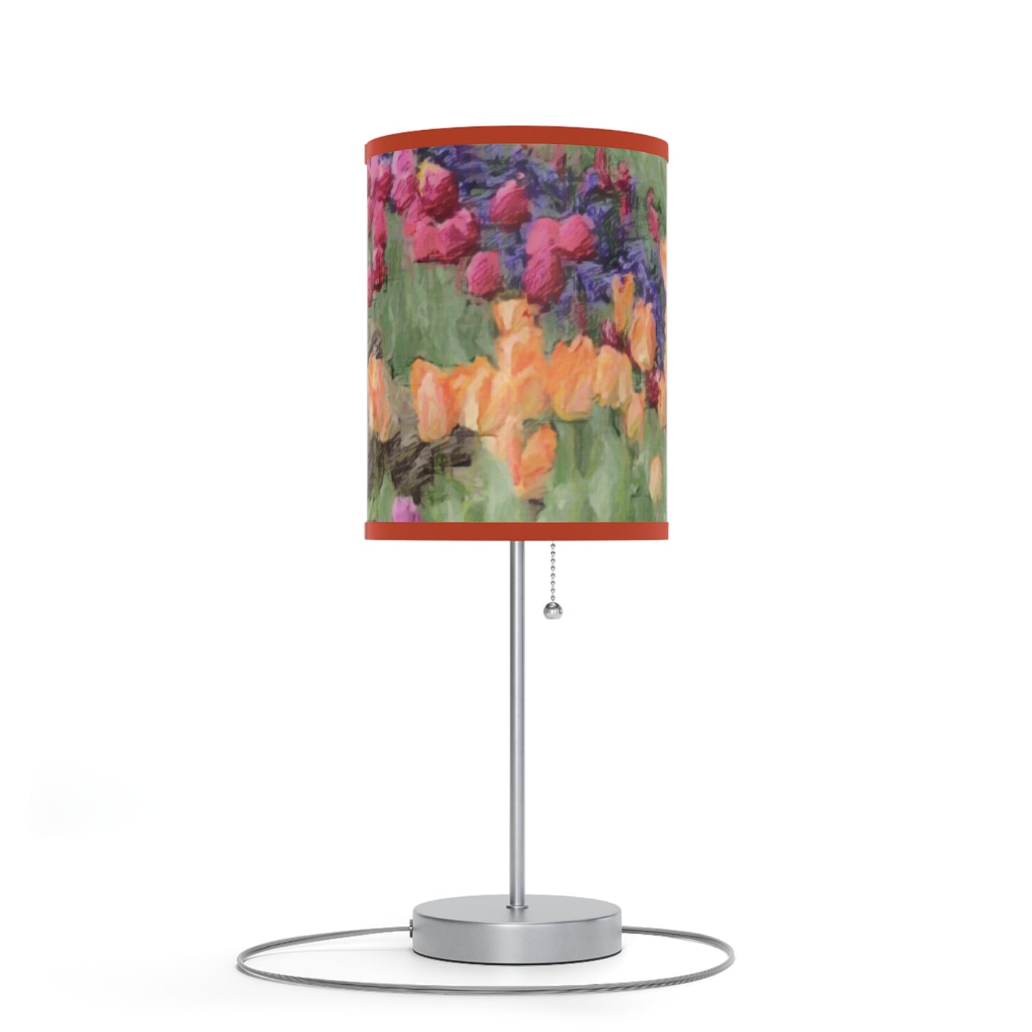 Lamp on a Stand, US|CA plug ... Skagit Valley Tulips ... Skagit Valley, Washington ... Family Archives ... Original Works ... Circa 1980's ...
