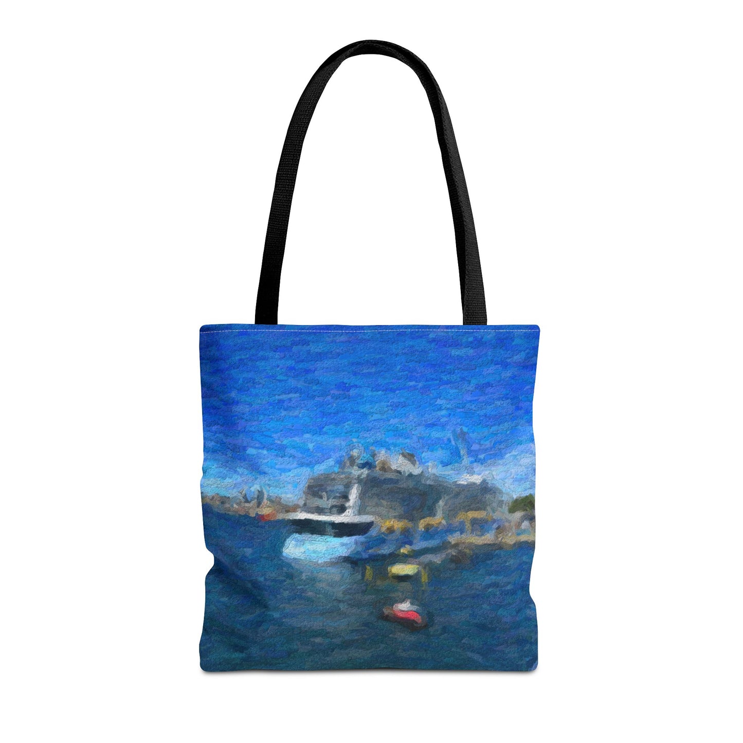 Tote Bag (AOP) ... Into Vancouver Harbor We Arrive: Celebrity Edge-Cruise ... Vancouver, British Columbia ... June 2024 ... Original Works