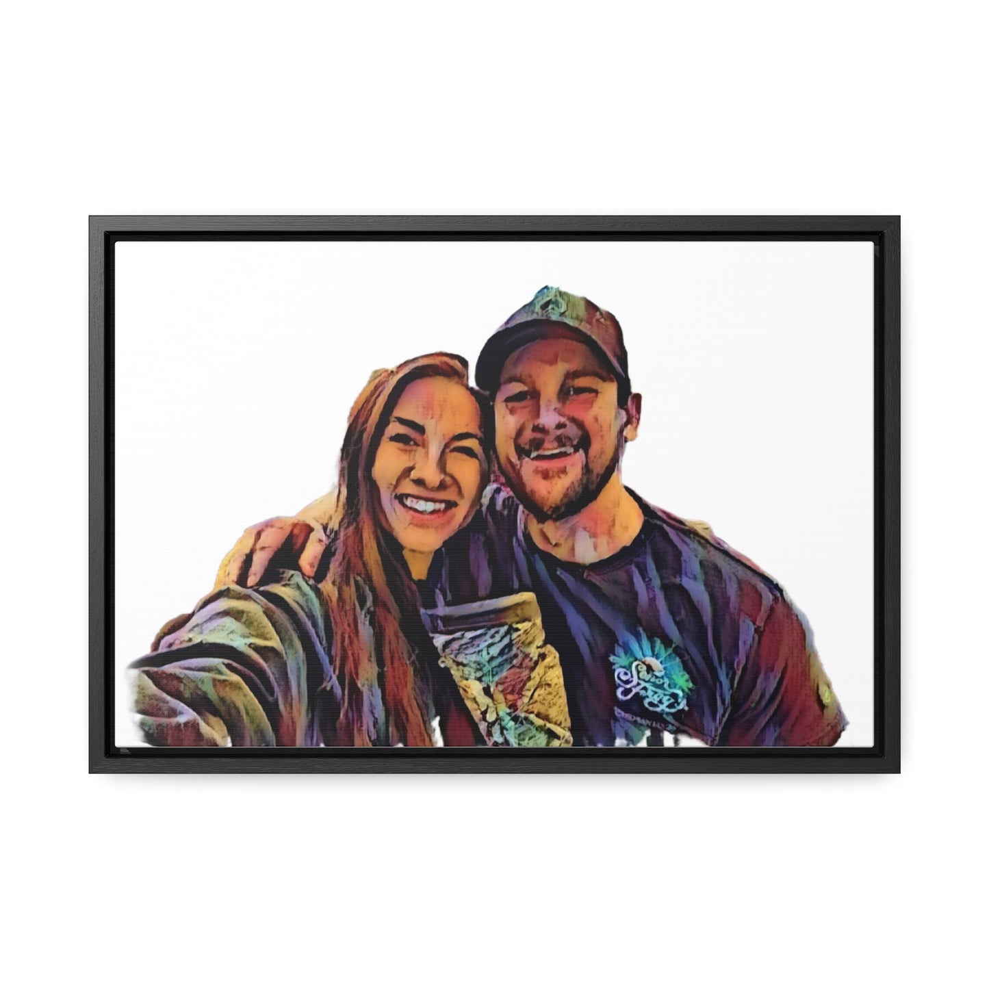 Gallery Canvas Wraps, Horizontal Frame ... "The Best Of Friends" ... Original Works ... December 2023 ... Central Idaho, USA.