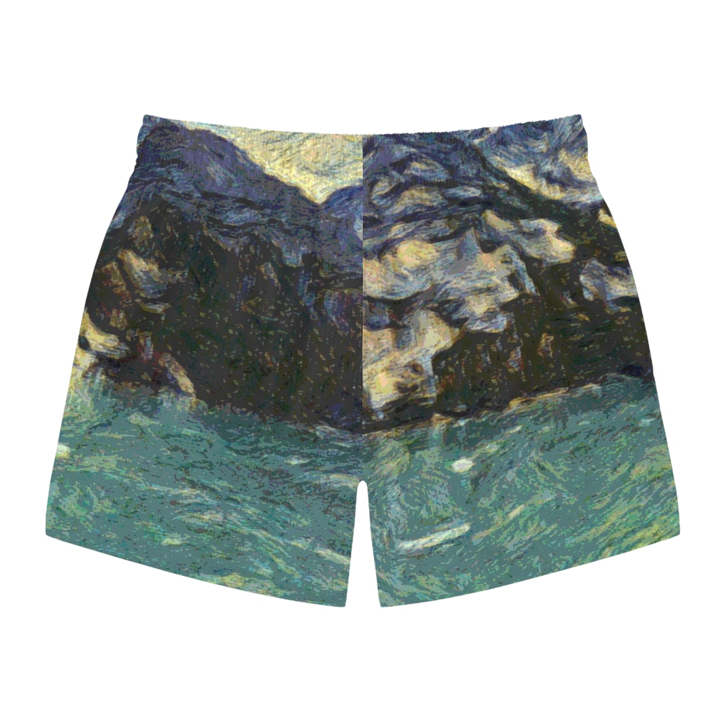Swim Trunks (AOP) ... Tracy Arm Fjord ... South Of Skagway, Alaska ... Summer: June 2024 ... Original Works ...