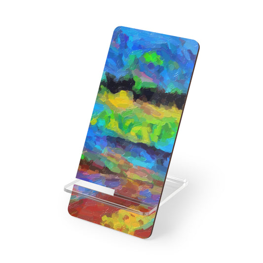Mobile Display Stand for Smartphones ... On-The-Prairie .. "The Storm Is Brewing" ... Central Idaho: November 2023 ... Original Works  ...