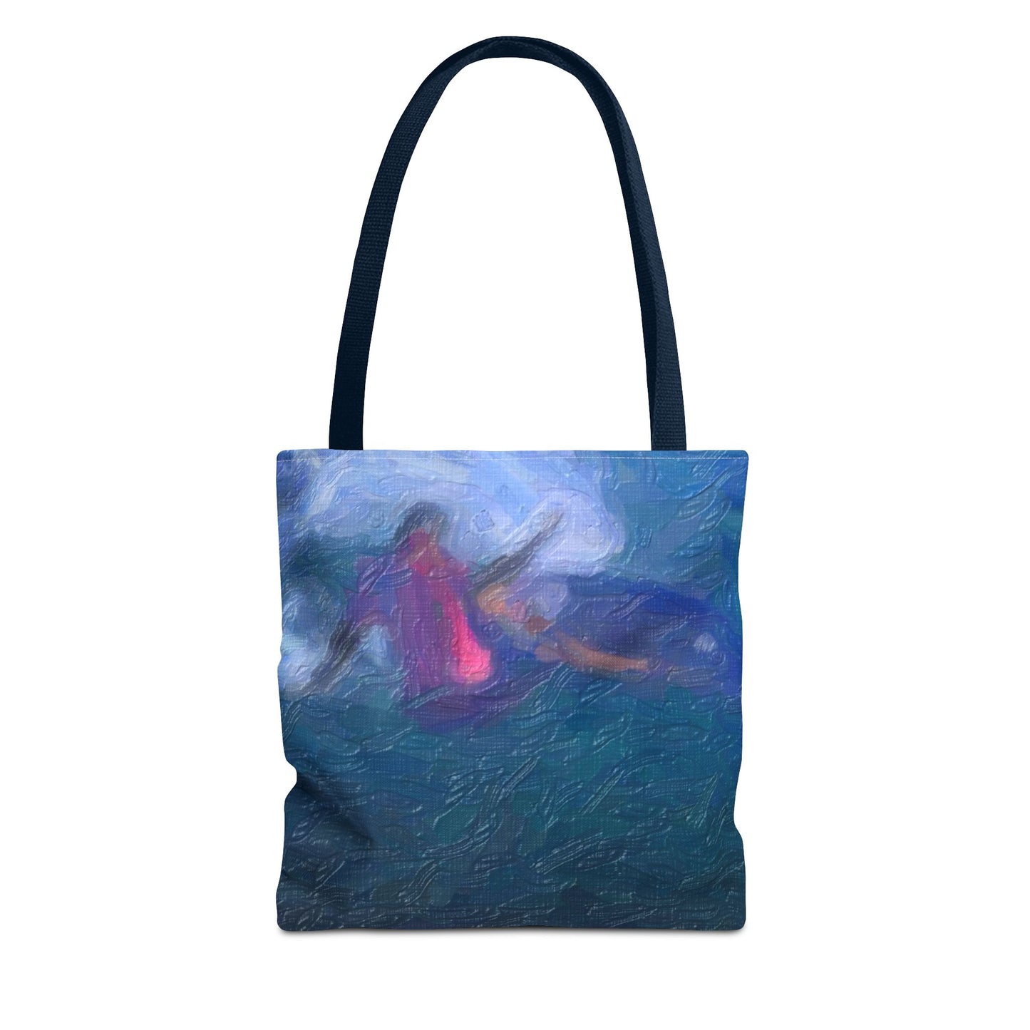 Tote Bag (AOP) ... Paris_2024_Surfing Competition-Tahiti_French-Polynesia .... 'Gabriel Medina World Campion Drops-In' ... Original Works ...