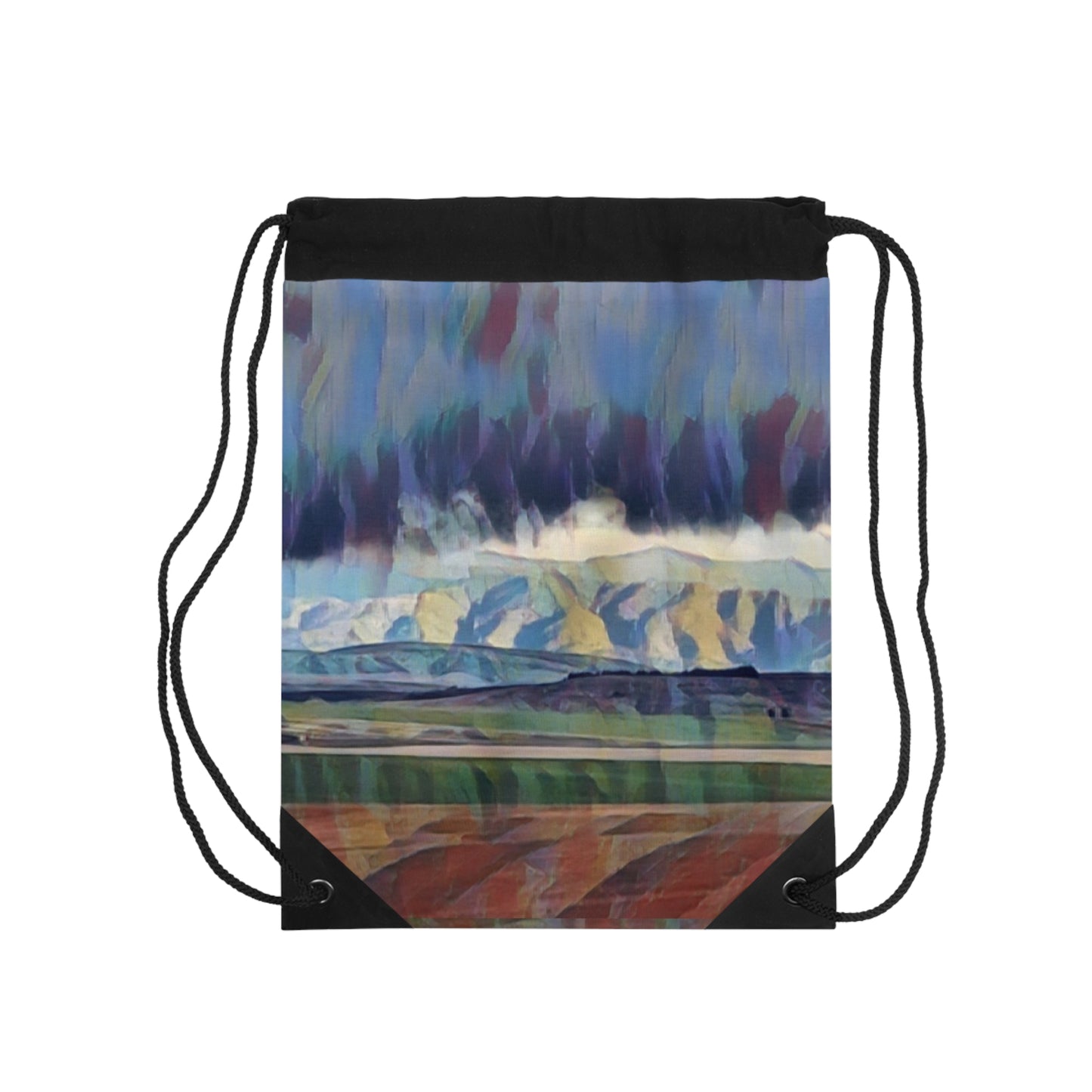 Drawstring Bag ... On-The-Prairie .. "The Storm Is Brewing" ... Central Idaho: November 2023 ... Original Works  ...