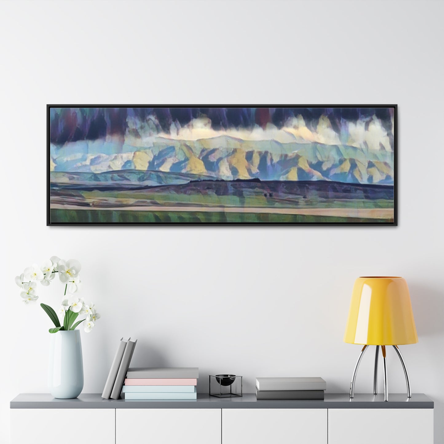 Gallery Canvas Wraps, Horizontal Frame ... On-The-Prairie .. "The Storm Is Brewing" ... Central Idaho: November 2023 ... Original Works ...