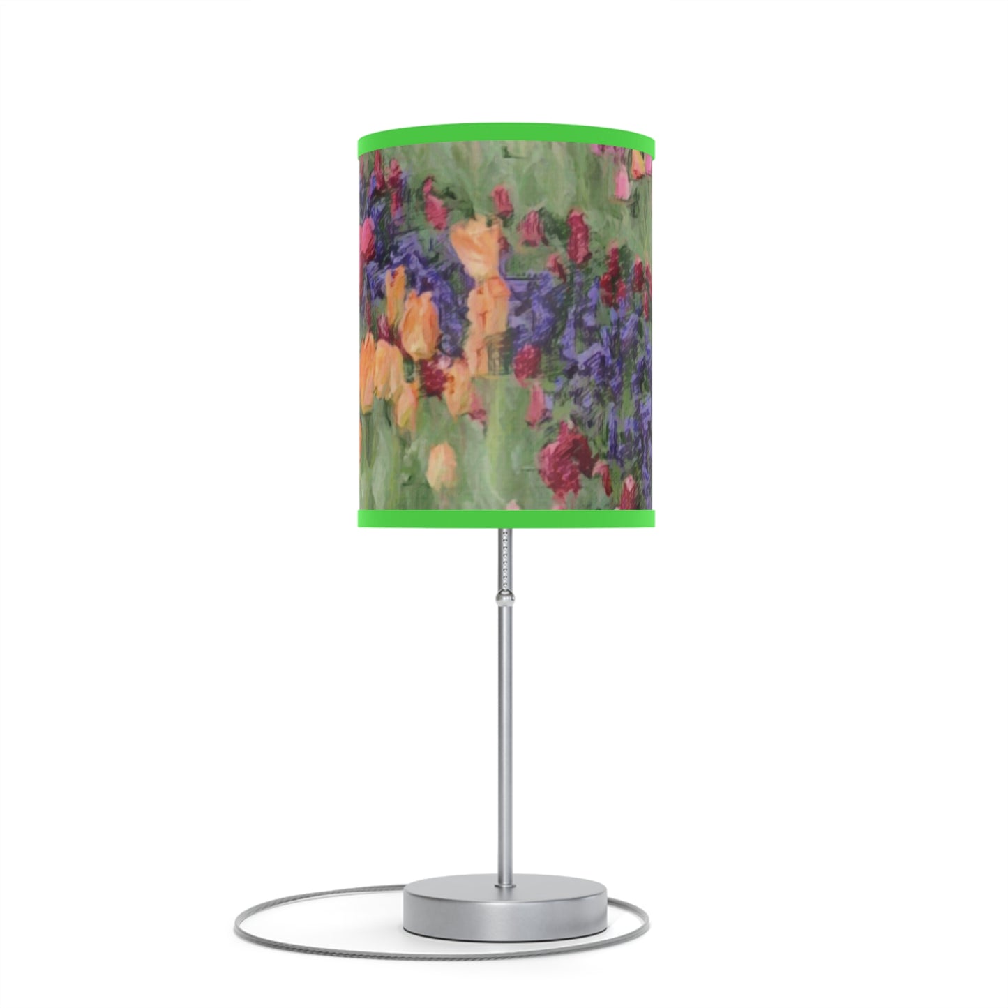 Lamp on a Stand, US|CA plug ... Skagit Valley Tulips ... Skagit Valley, Washington ... Family Archives ... Original Works ... Circa 1980's ...