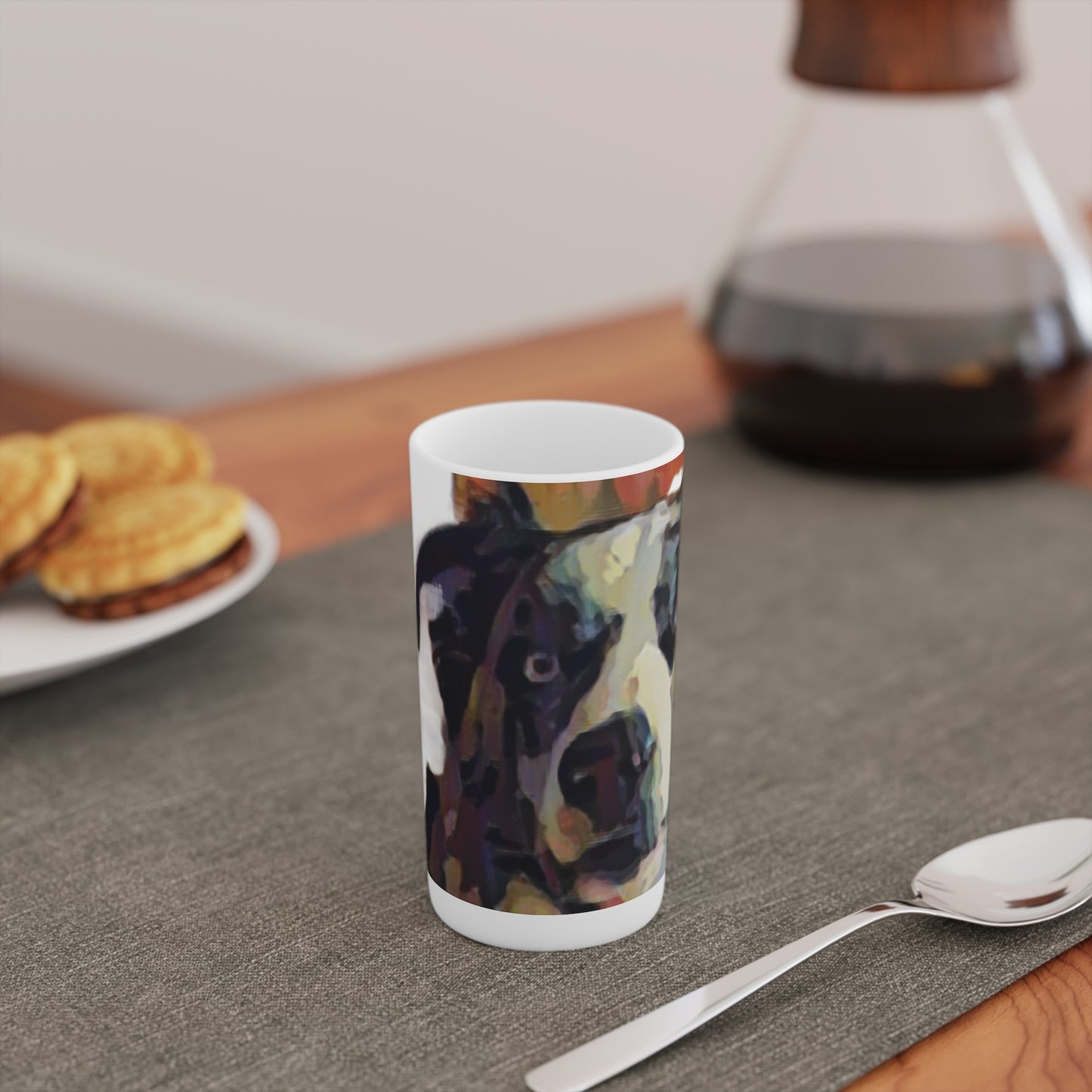 Conical Coffee Mugs (3oz, 8oz, 12oz) ... Ozzie-Hippensteel ... "Don't Cry Now ... Dry-Your_Eyes ... On The Wind". Oriignal Works. May 2023.