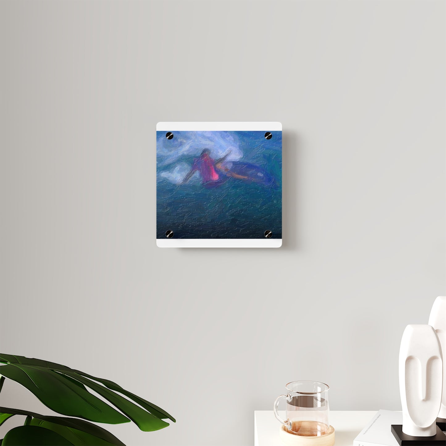 Acrylic Wall Art Panels ... Paris_2024_Surfing Competition-Tahiti_French-Polynesia .... 'Gabriel Medina World Campion Drops-In' ... Original Works ...